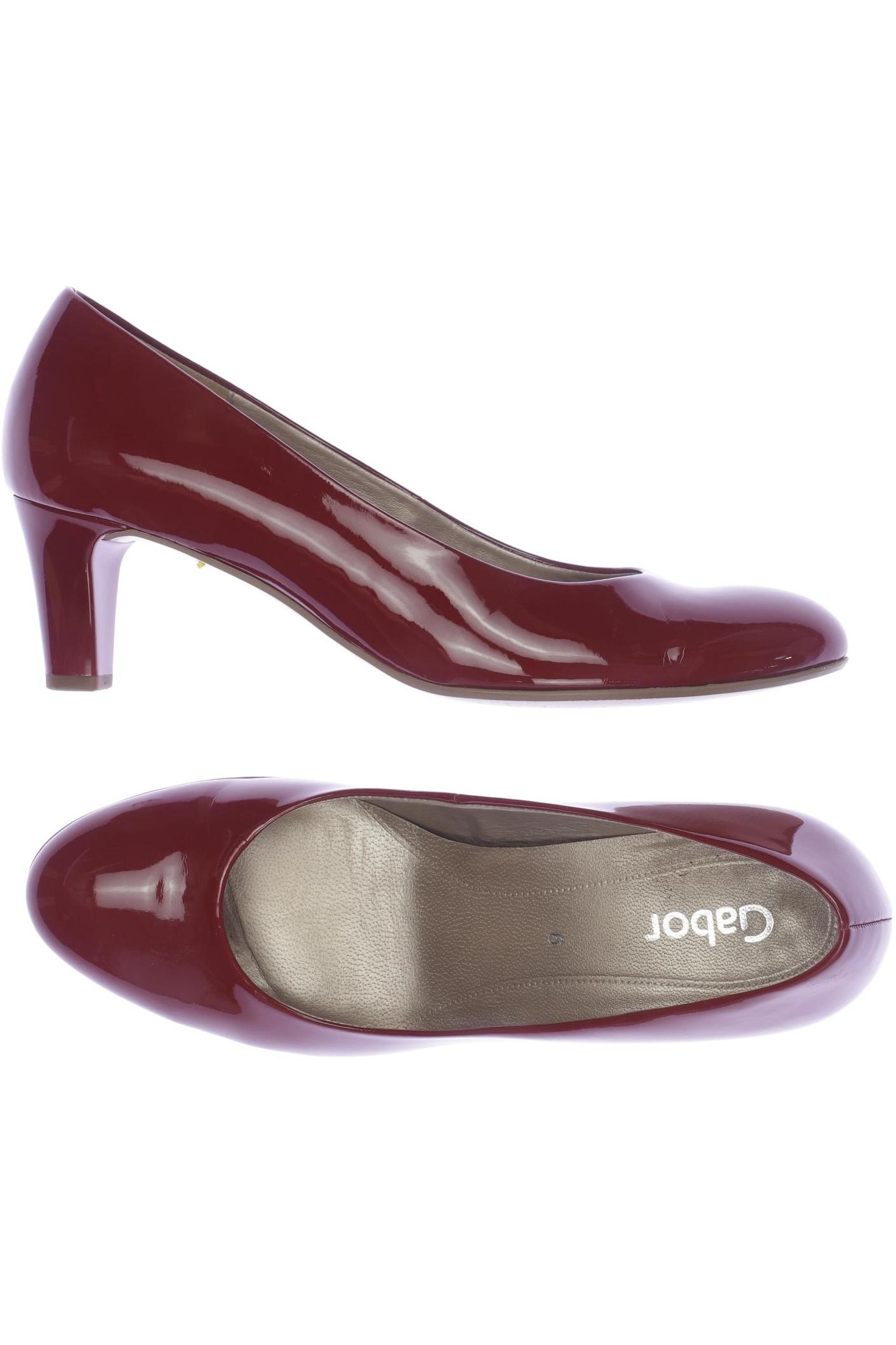 

Gabor Damen Pumps, rot, Gr. 6