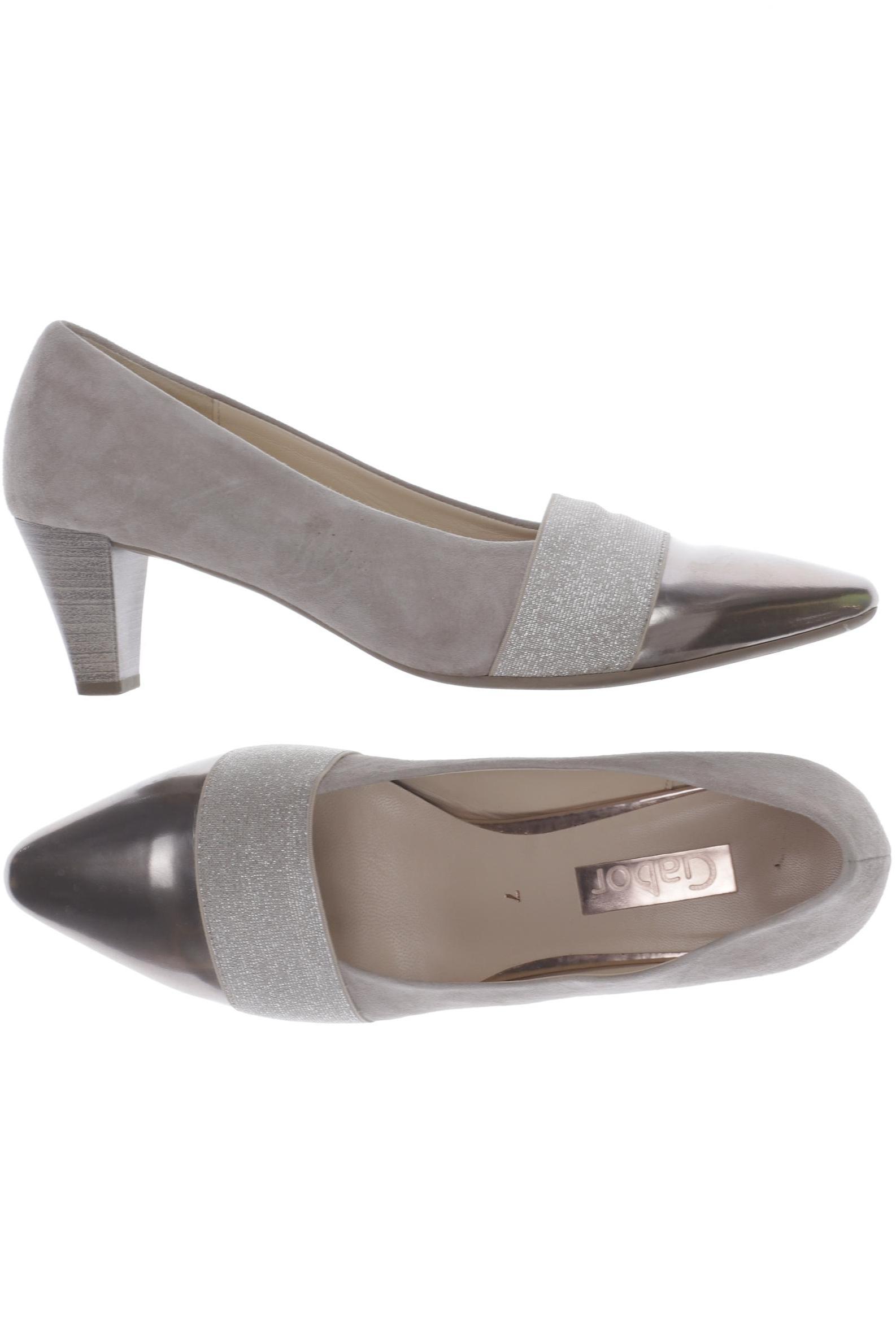 

Gabor Damen Pumps, grau, Gr. 7