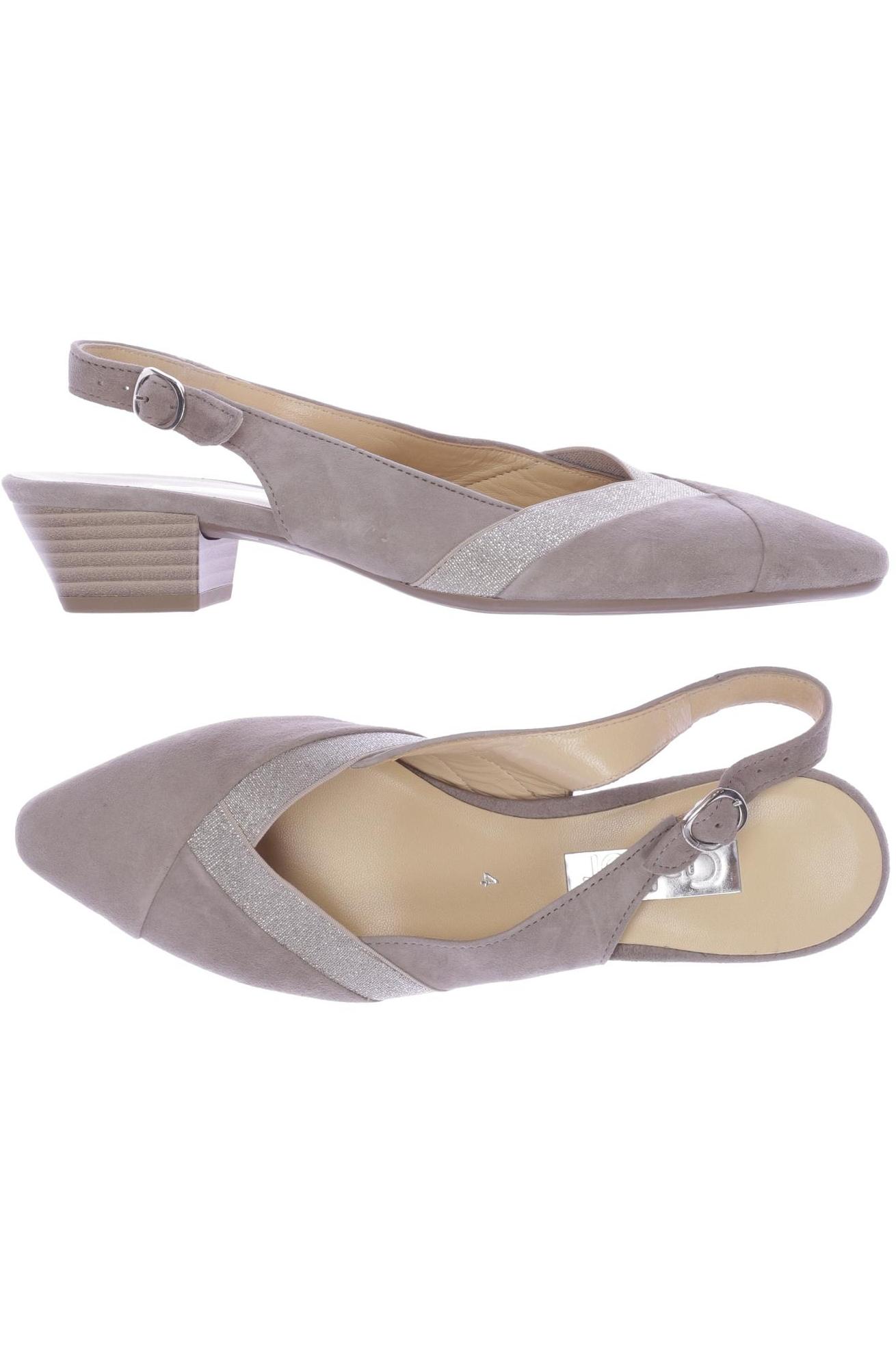 

Gabor Damen Pumps, beige, Gr. 4