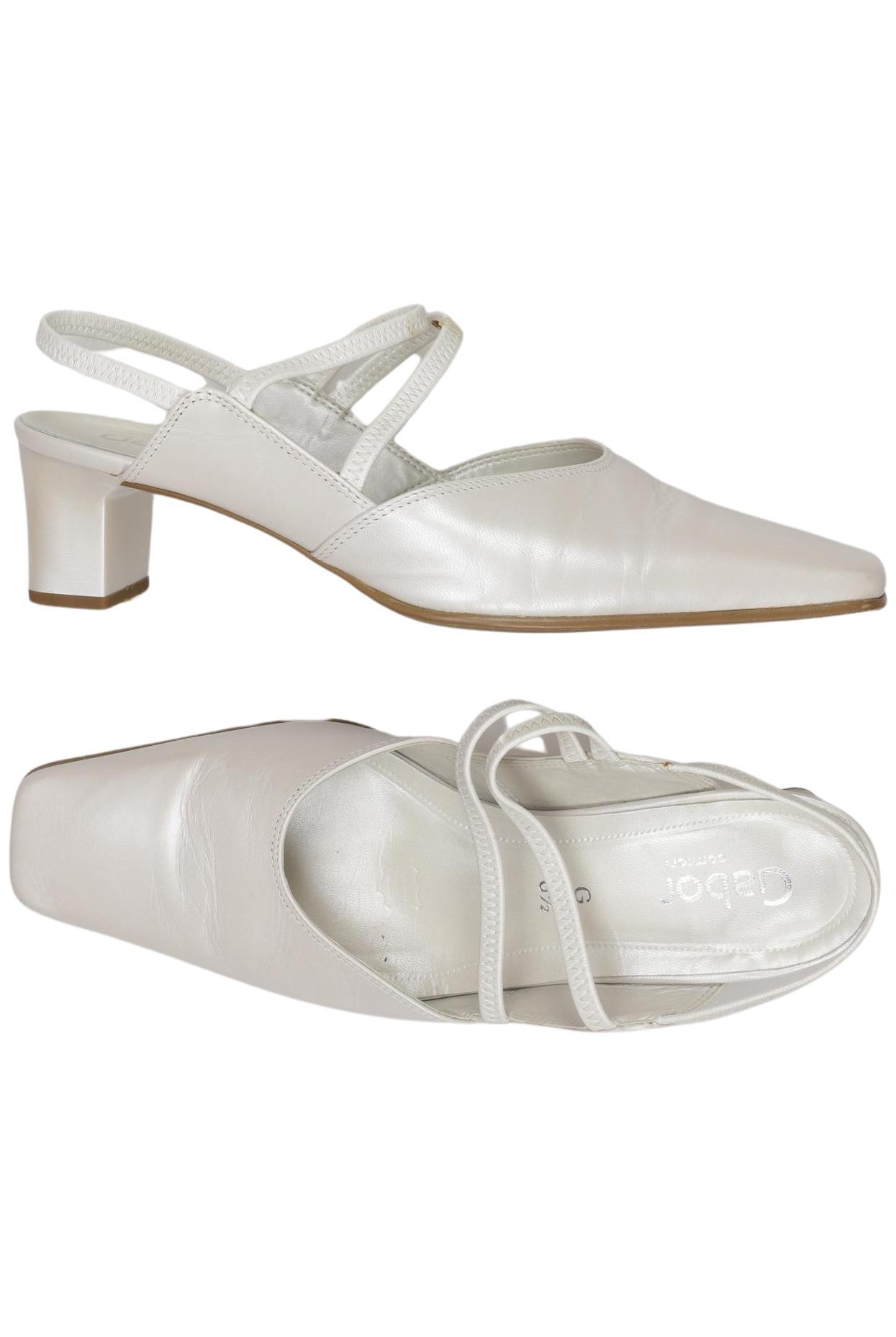 

Gabor Damen Pumps, weiß, Gr. 6.5