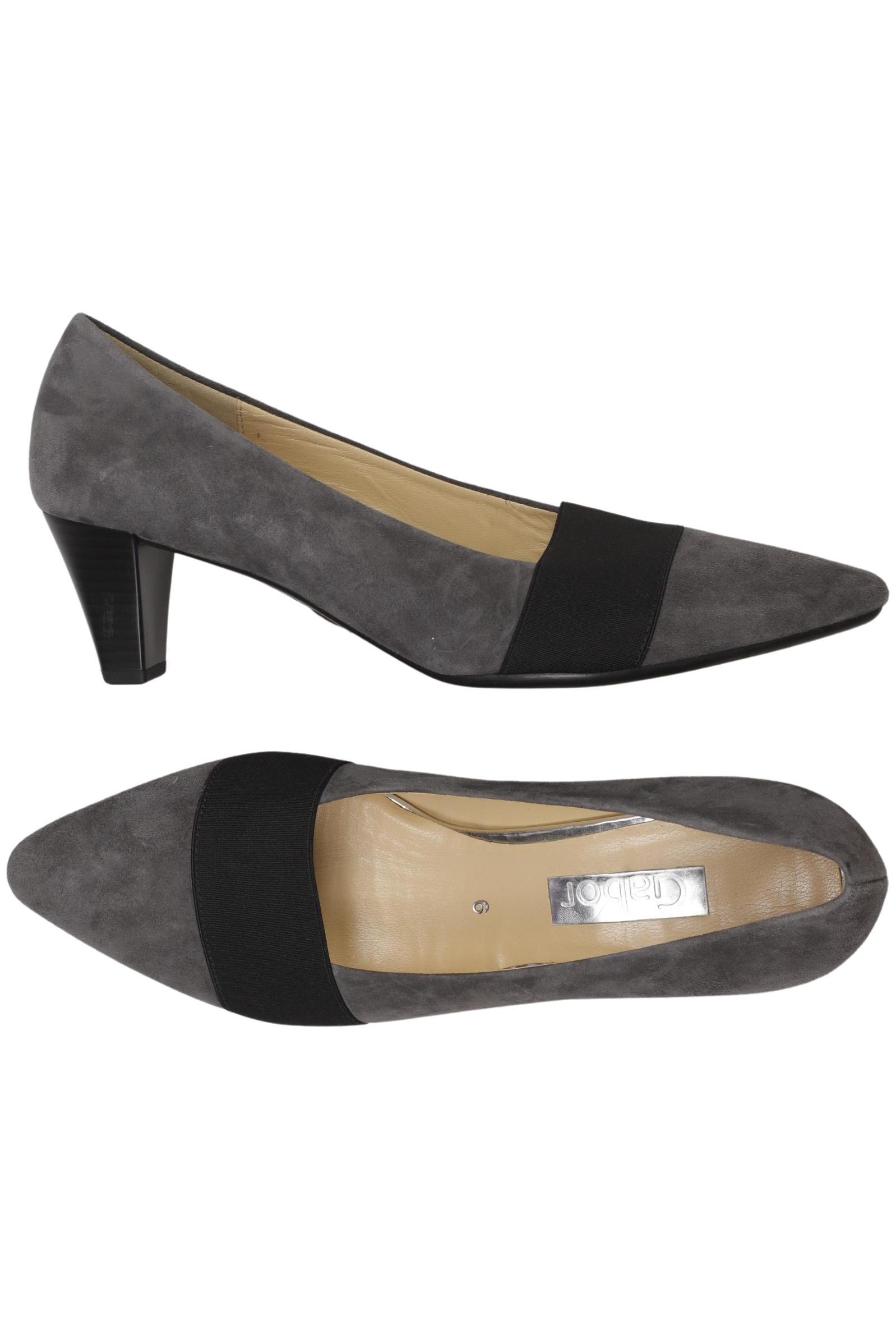 

Gabor Damen Pumps, grau, Gr. 6