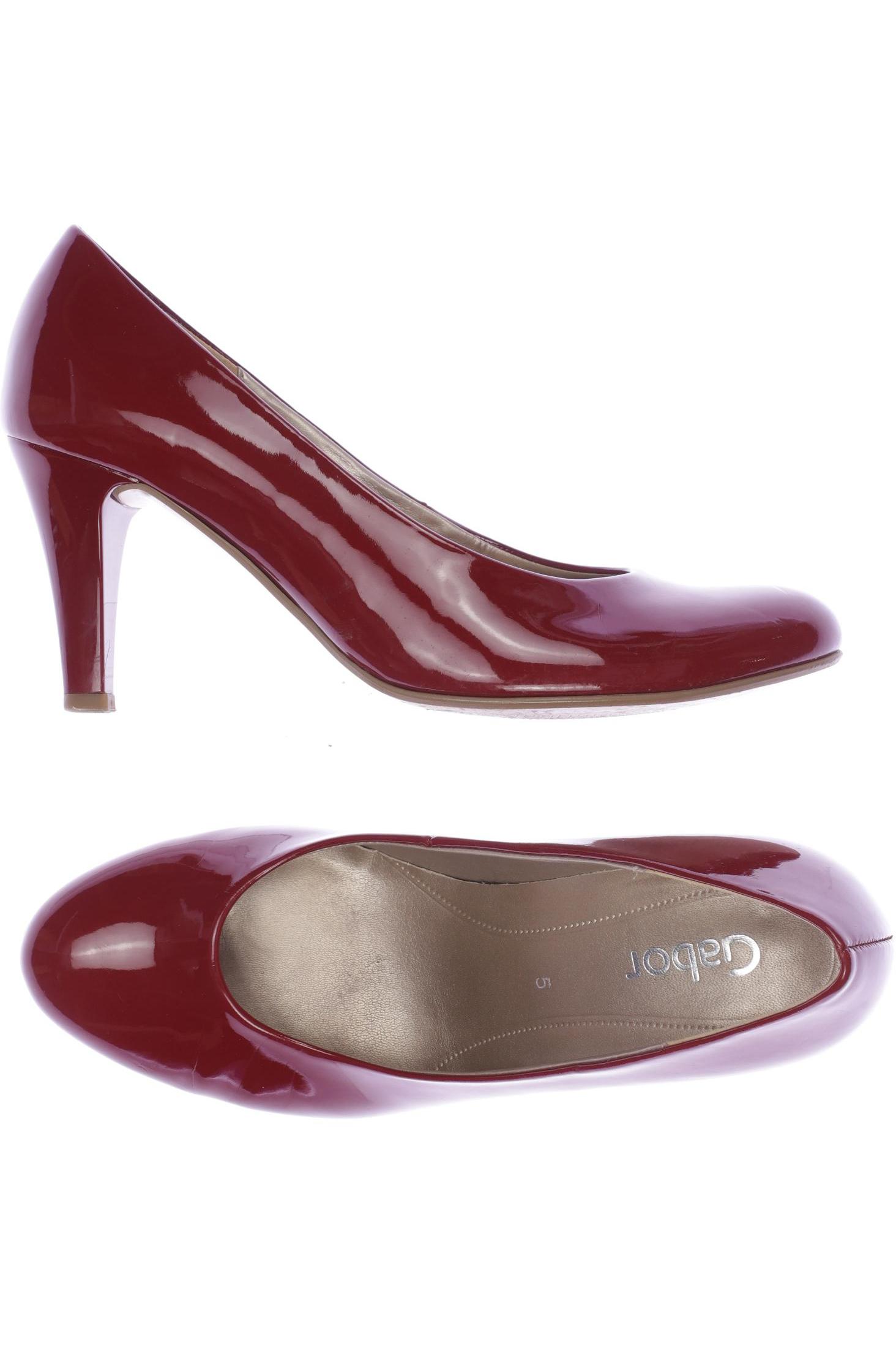

Gabor Damen Pumps, rot, Gr. 5
