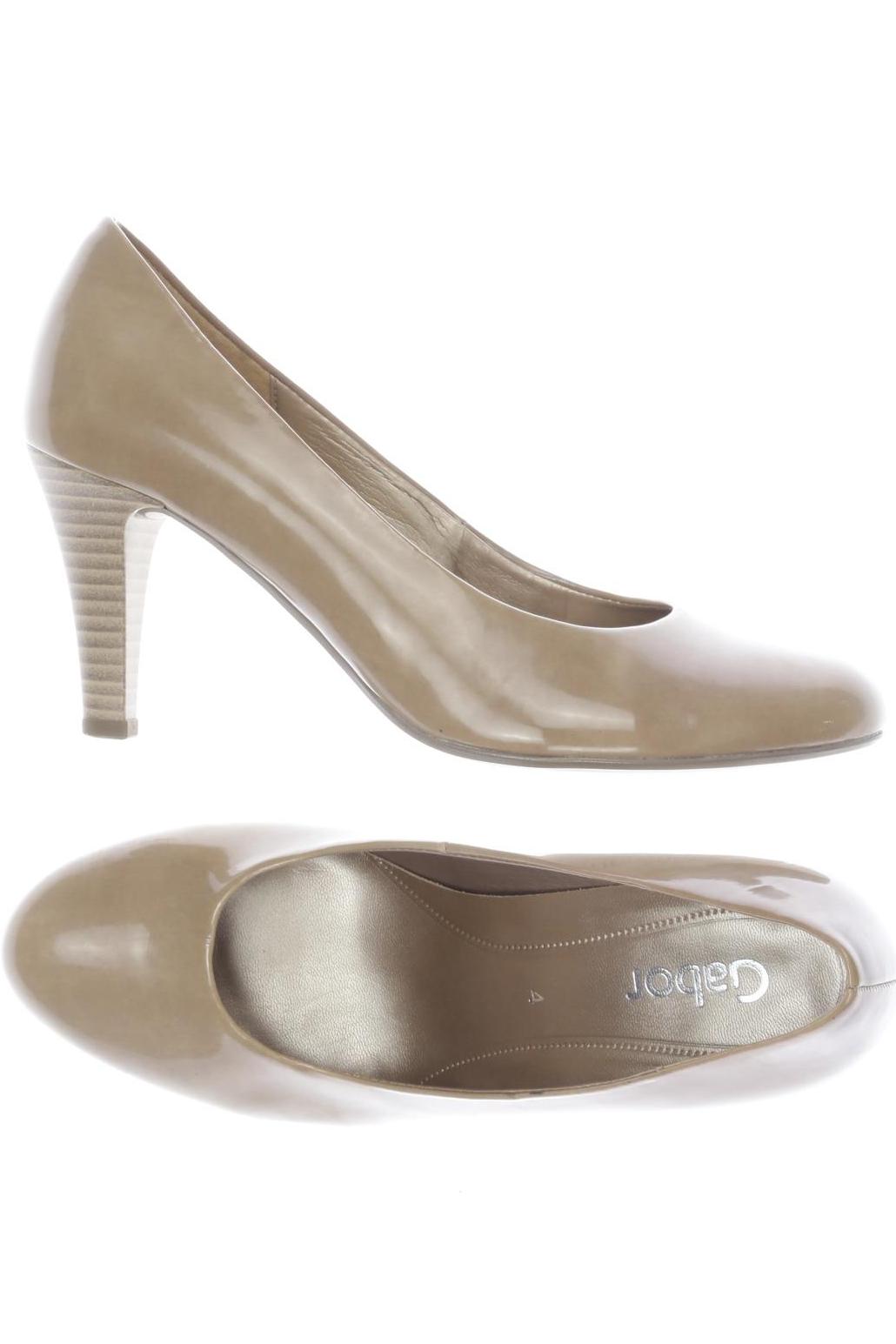 

Gabor Damen Pumps, beige, Gr. 4