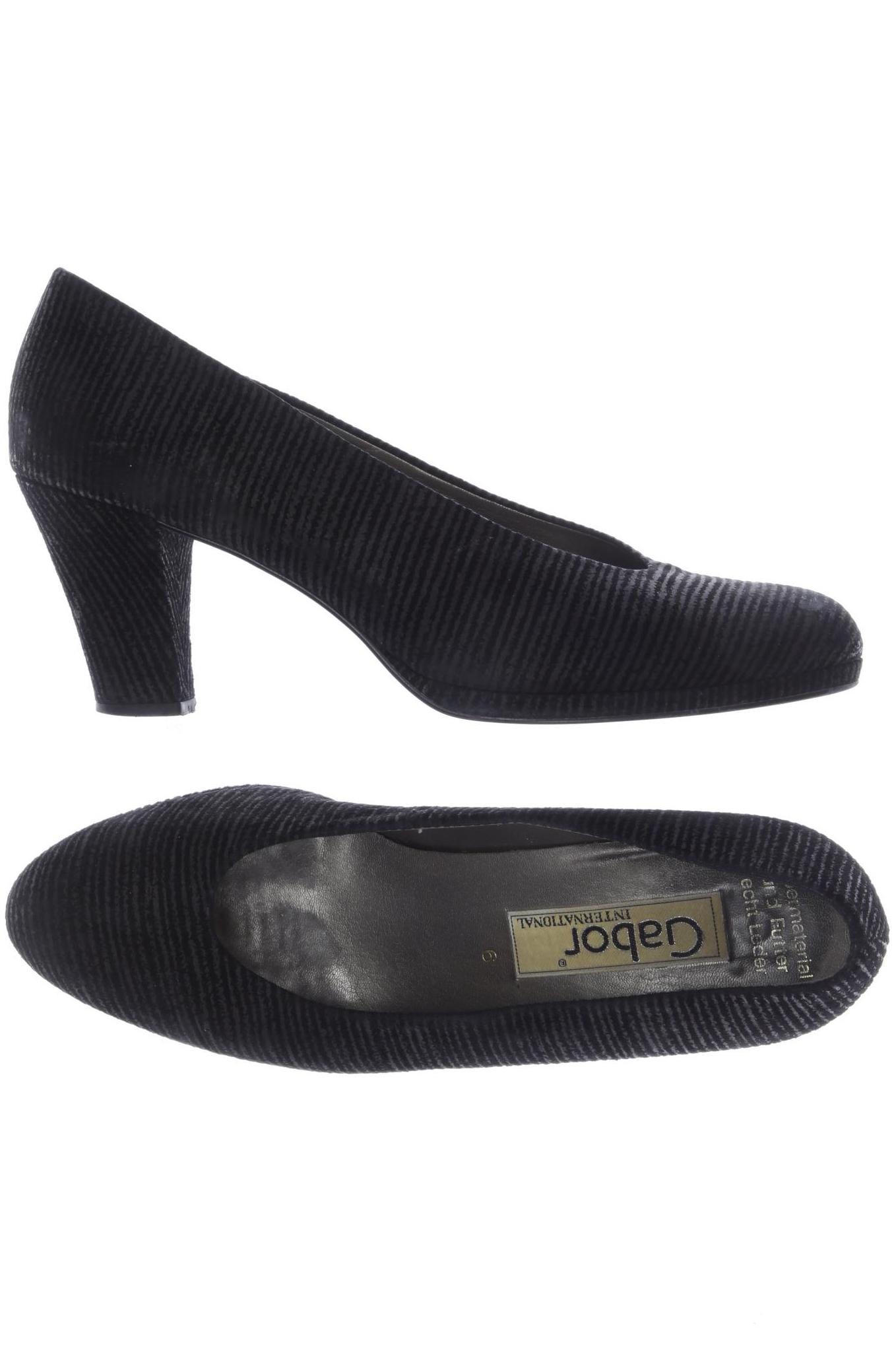 

Gabor Damen Pumps, schwarz, Gr. 6