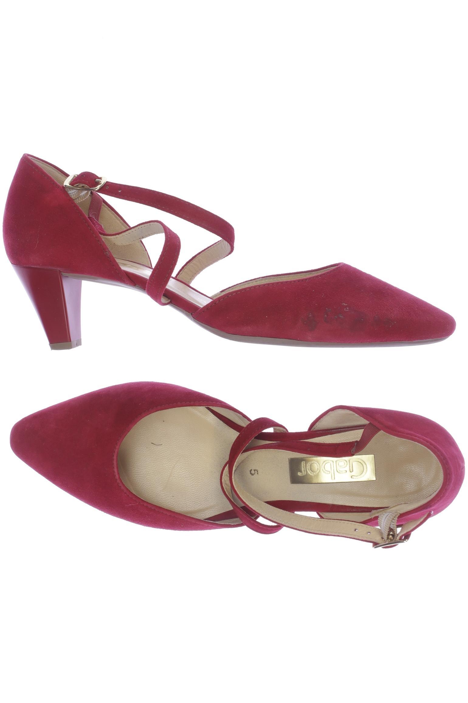 

Gabor Damen Pumps, rot, Gr. 5