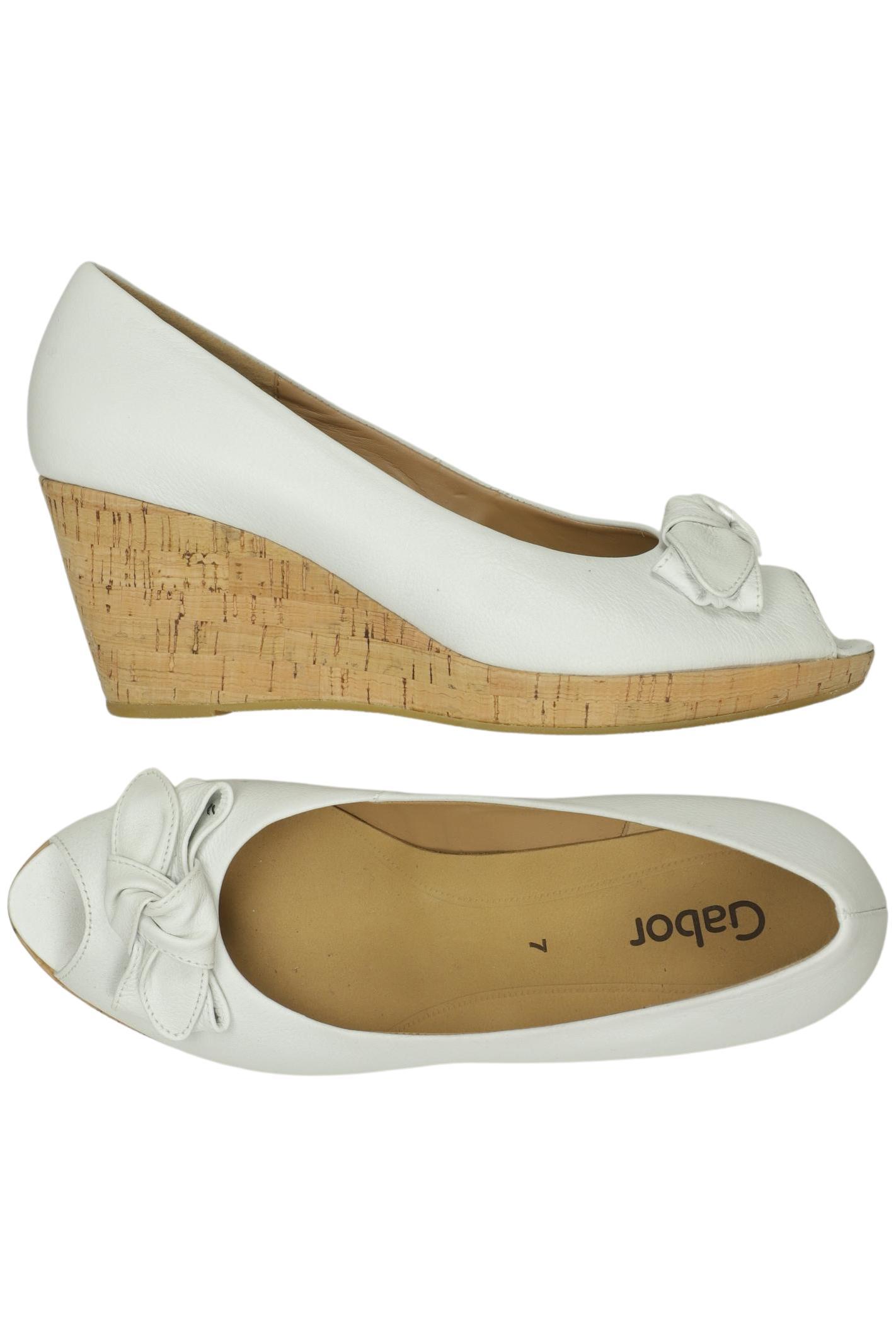 

Gabor Damen Pumps, weiß, Gr. 7