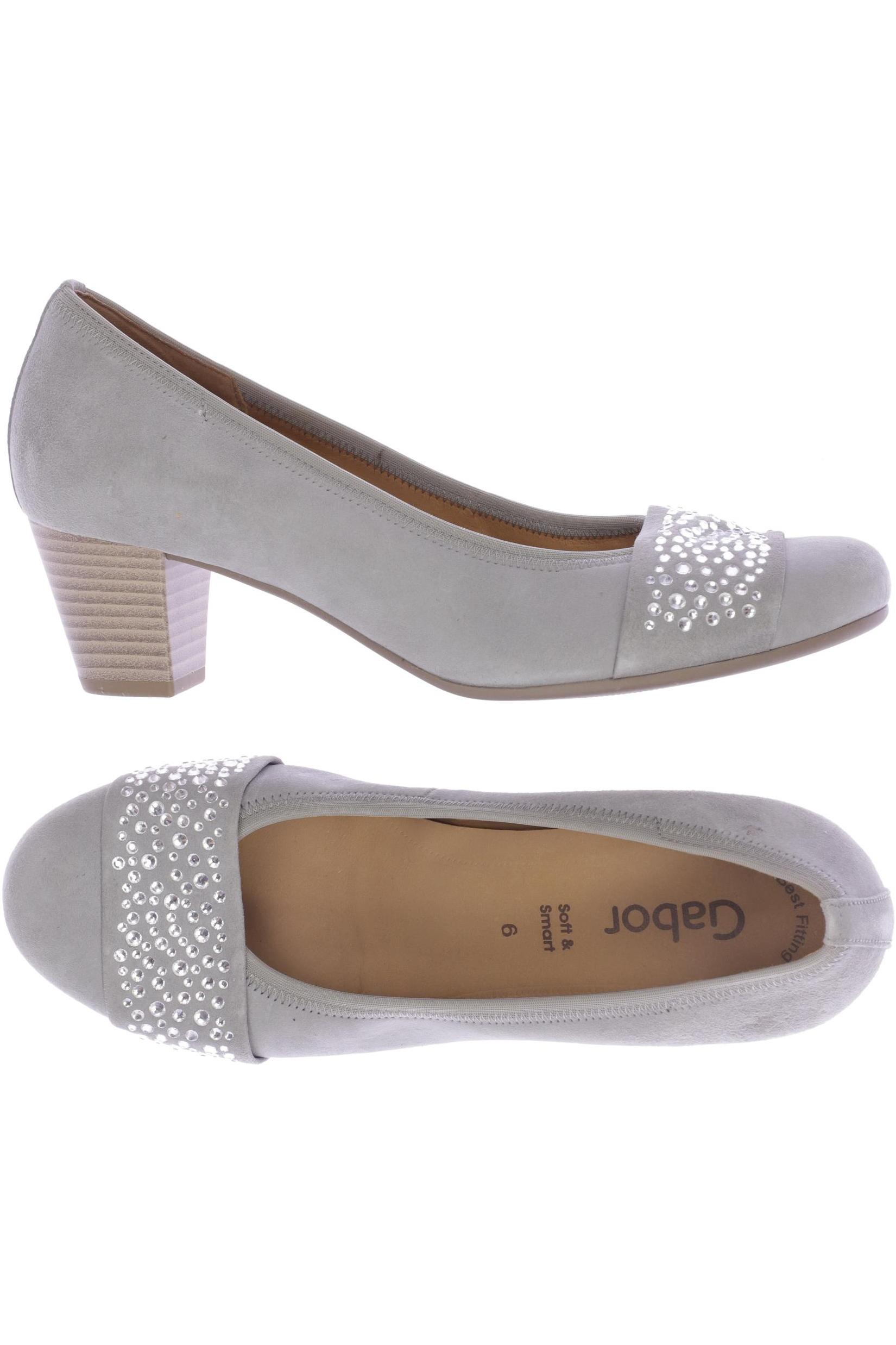 

Gabor Damen Pumps, grau, Gr. 6