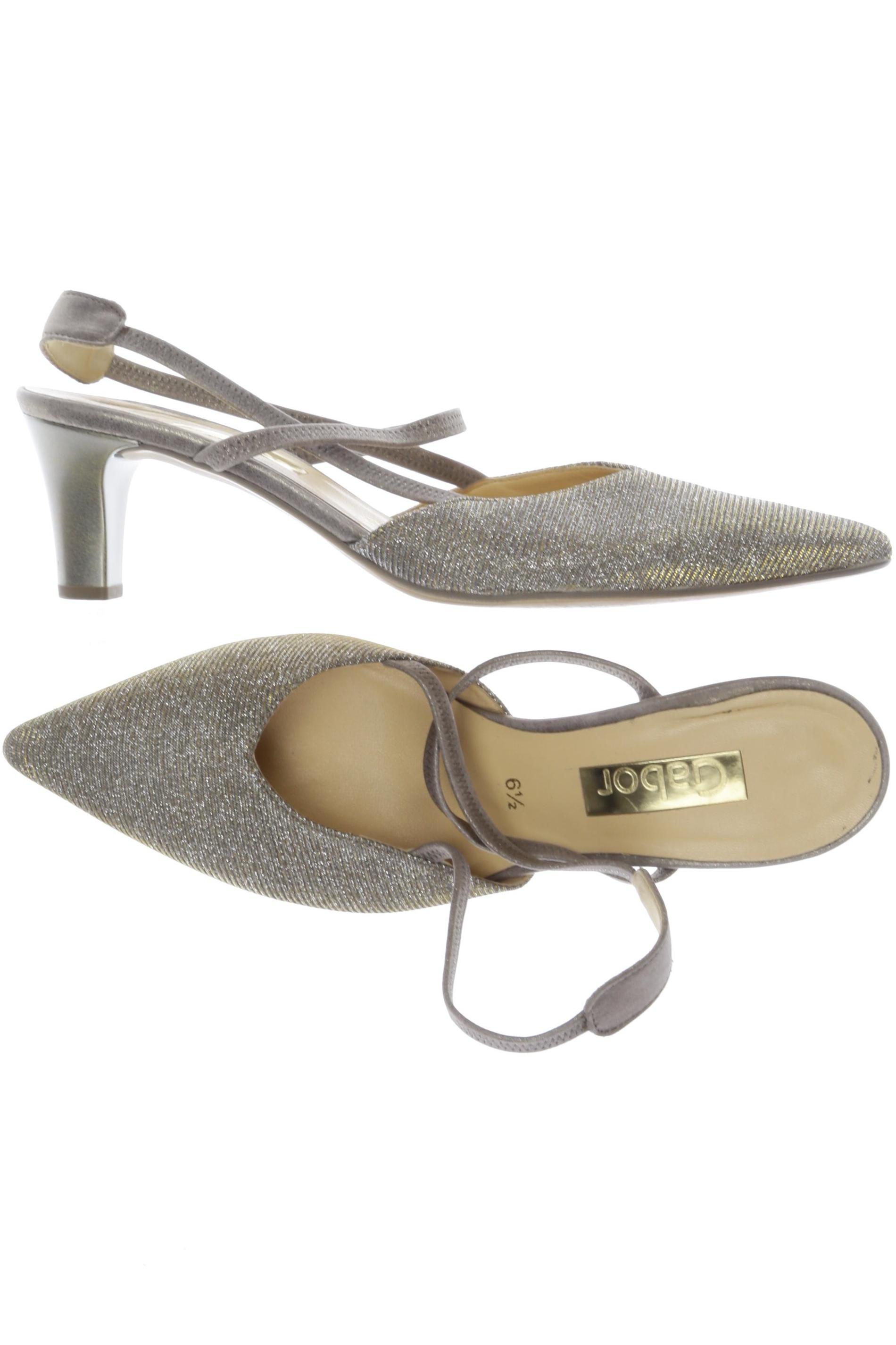 

Gabor Damen Pumps, silber, Gr. 6.5