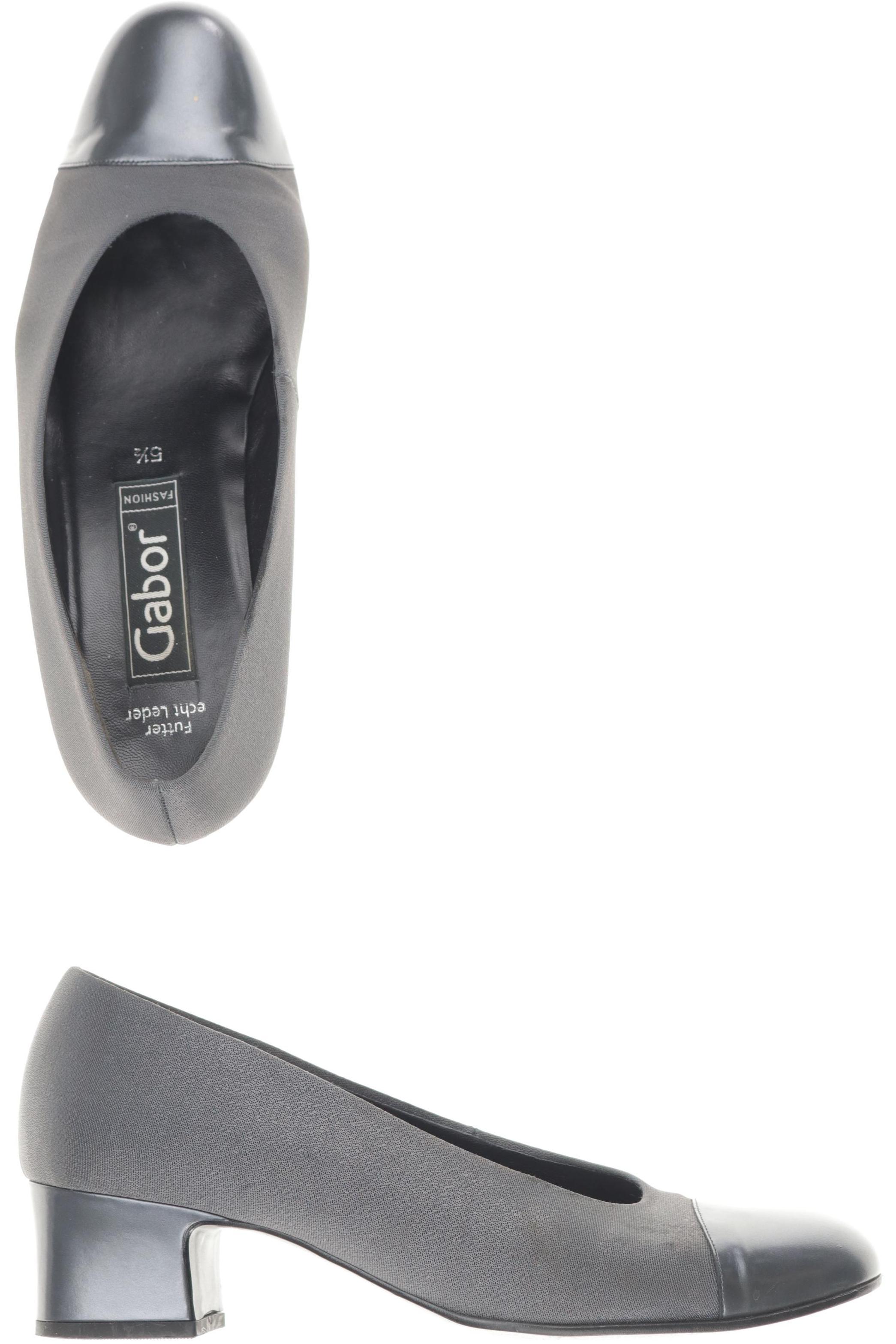 

Gabor Damen Pumps, grau, Gr. 5.5