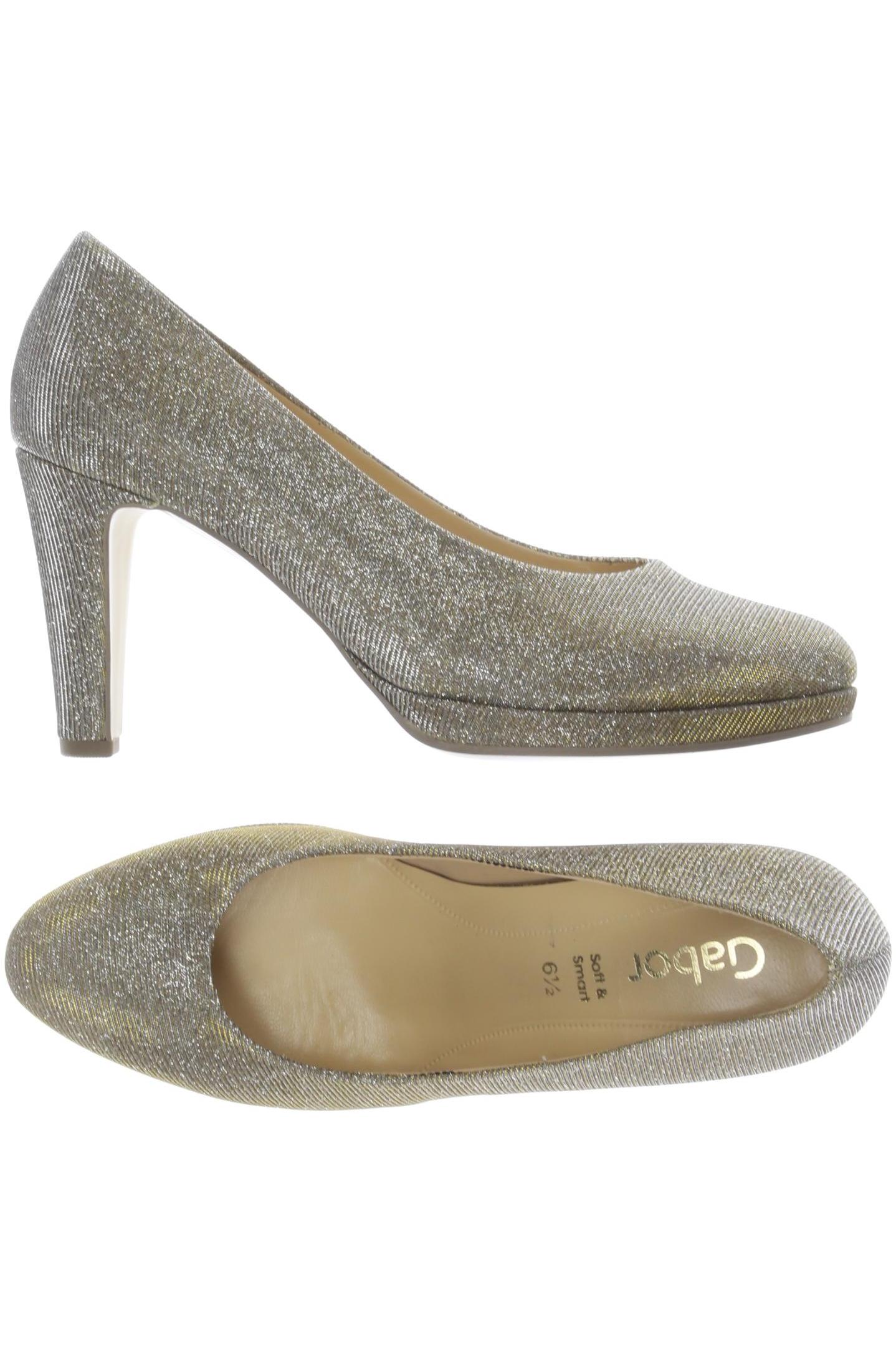 

Gabor Damen Pumps, gold, Gr. 6.5