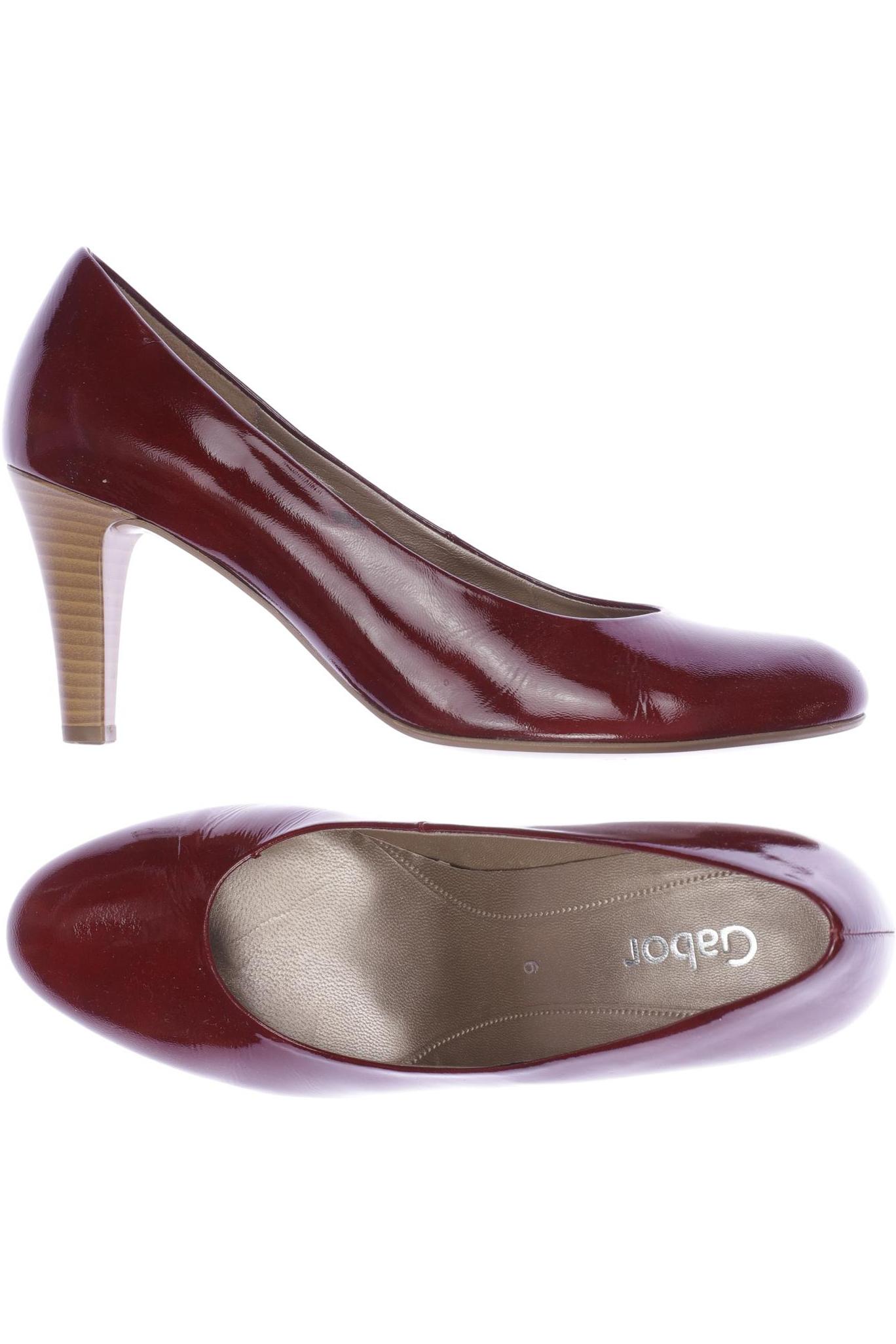 

Gabor Damen Pumps, rot, Gr. 6