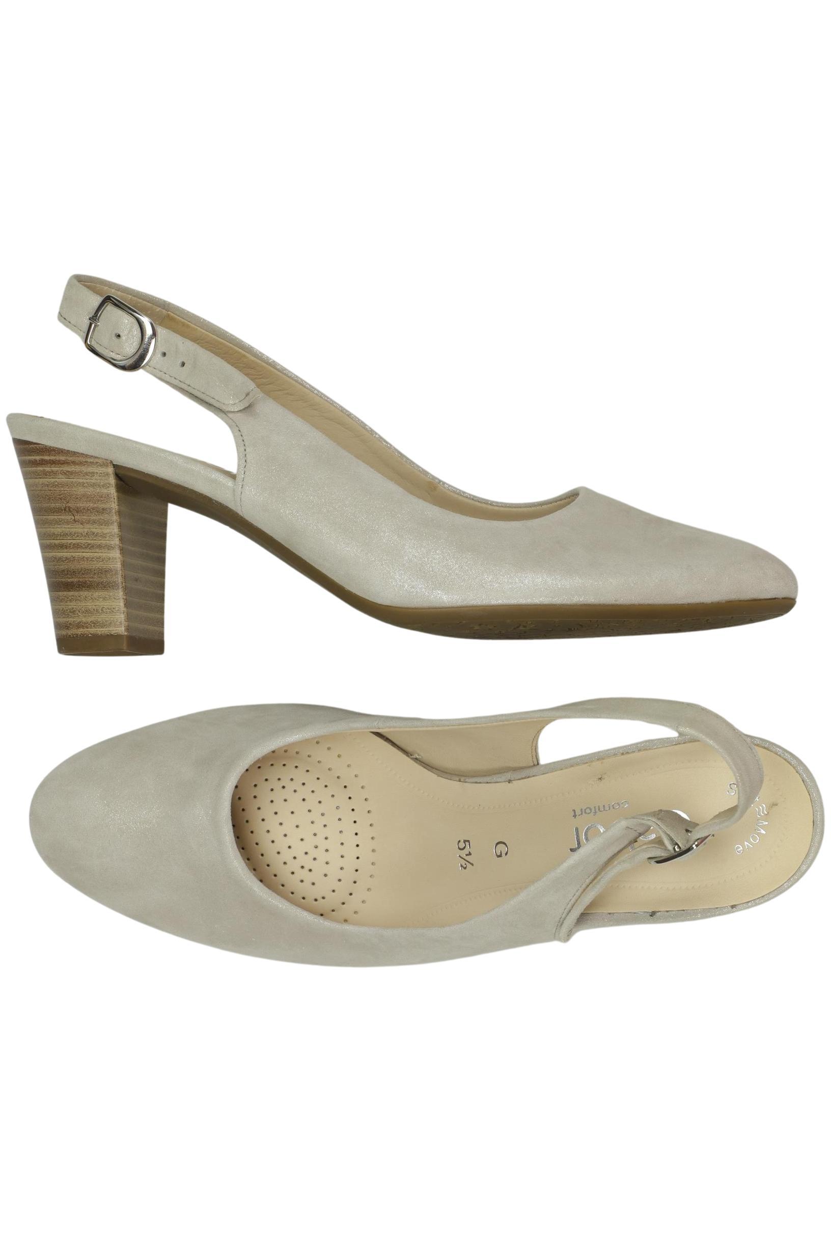 

Gabor Damen Pumps, beige, Gr. 5.5