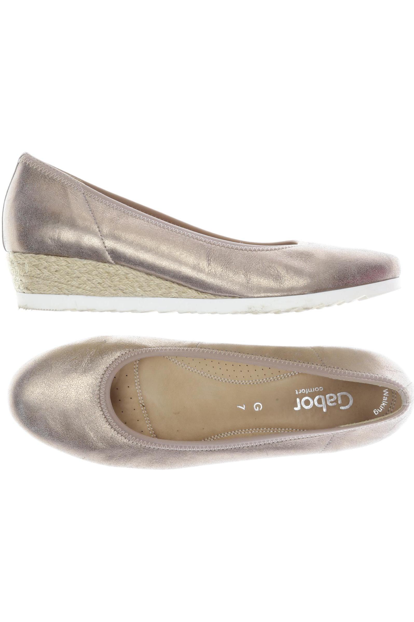 

Gabor Damen Pumps, gold, Gr. 7