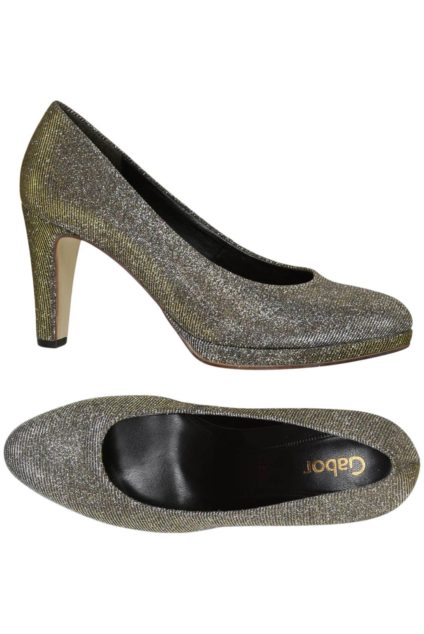 

Gabor Damen Pumps, silber, Gr. 6.5