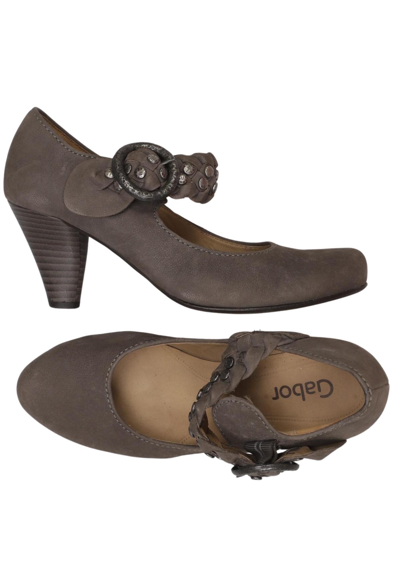 

Gabor Damen Pumps, grau, Gr. 4