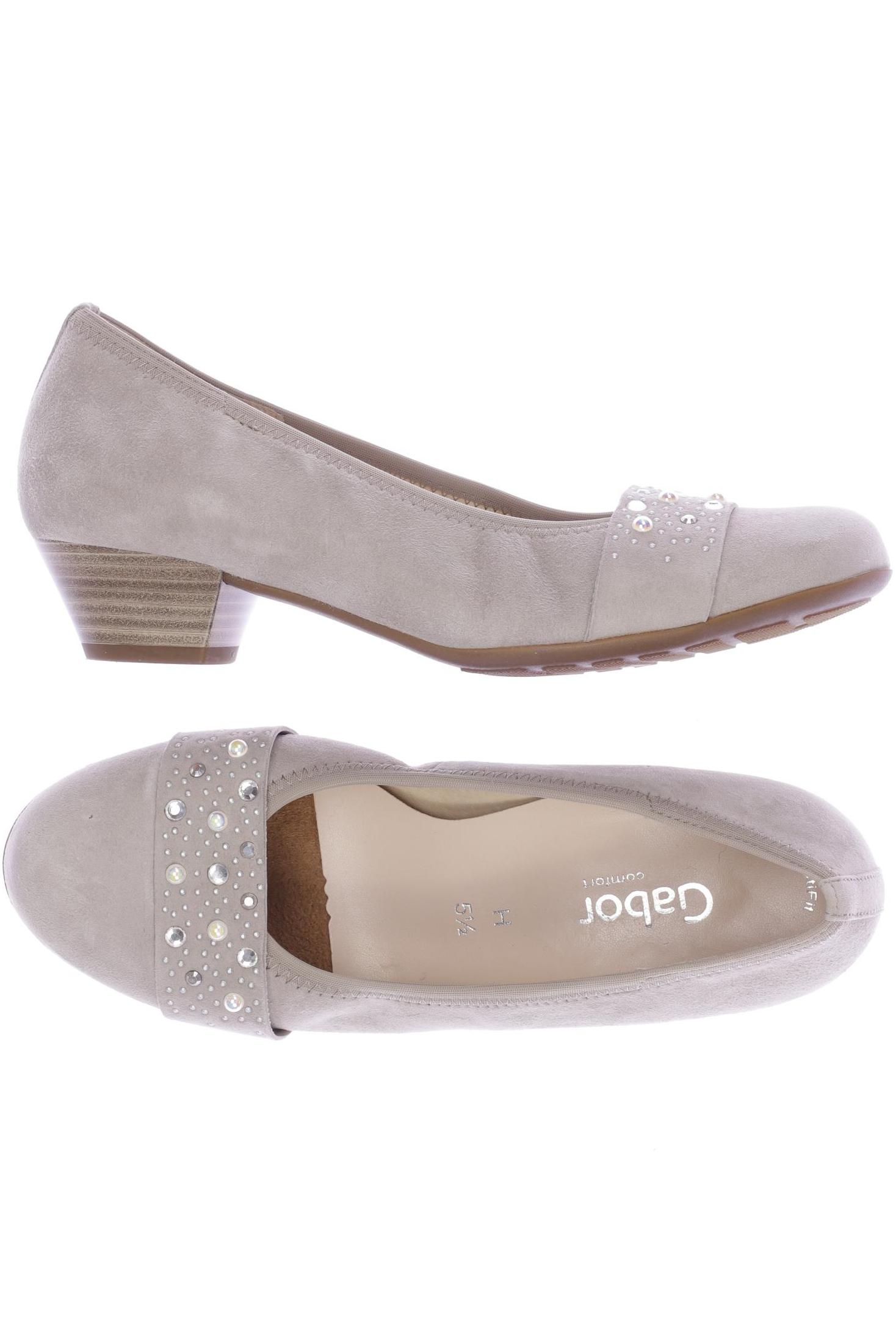 

Gabor Damen Pumps, beige, Gr. 5.5