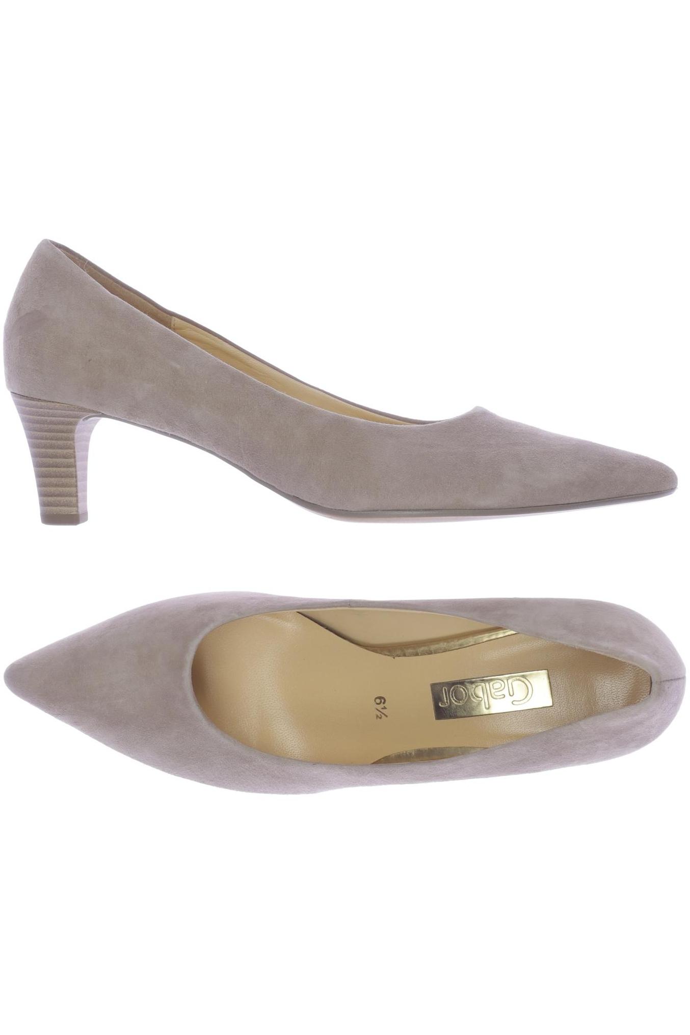

Gabor Damen Pumps, beige, Gr. 6.5