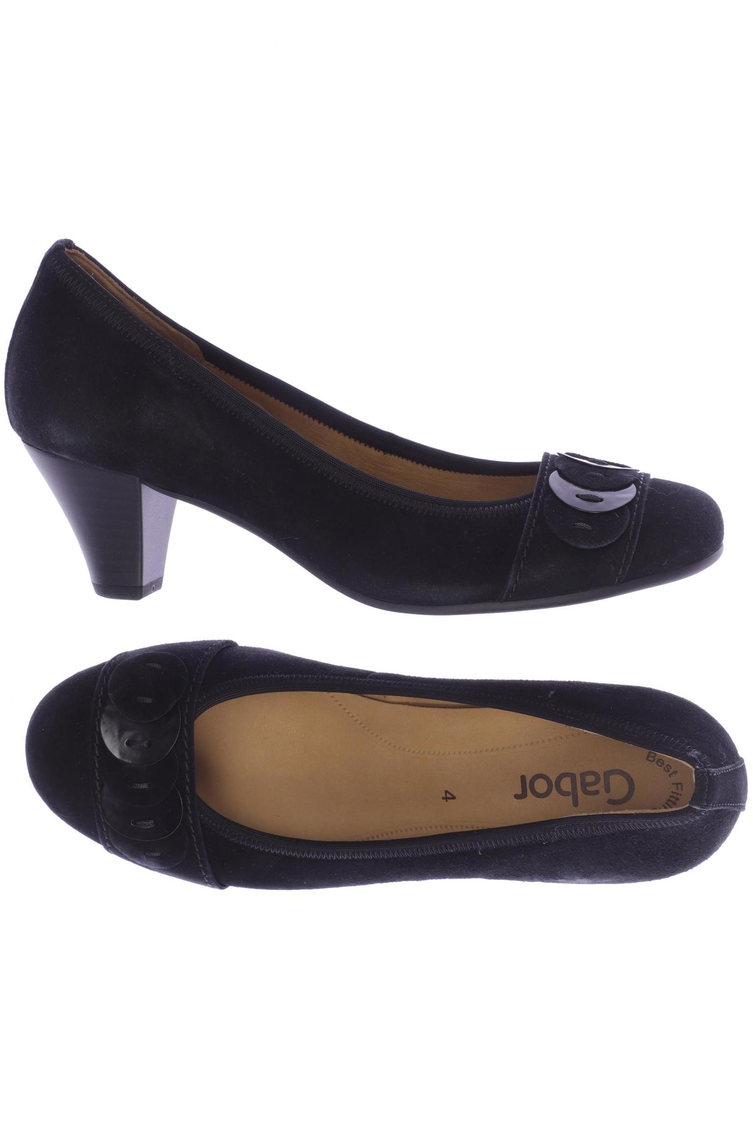 

Gabor Damen Pumps, schwarz, Gr. 4