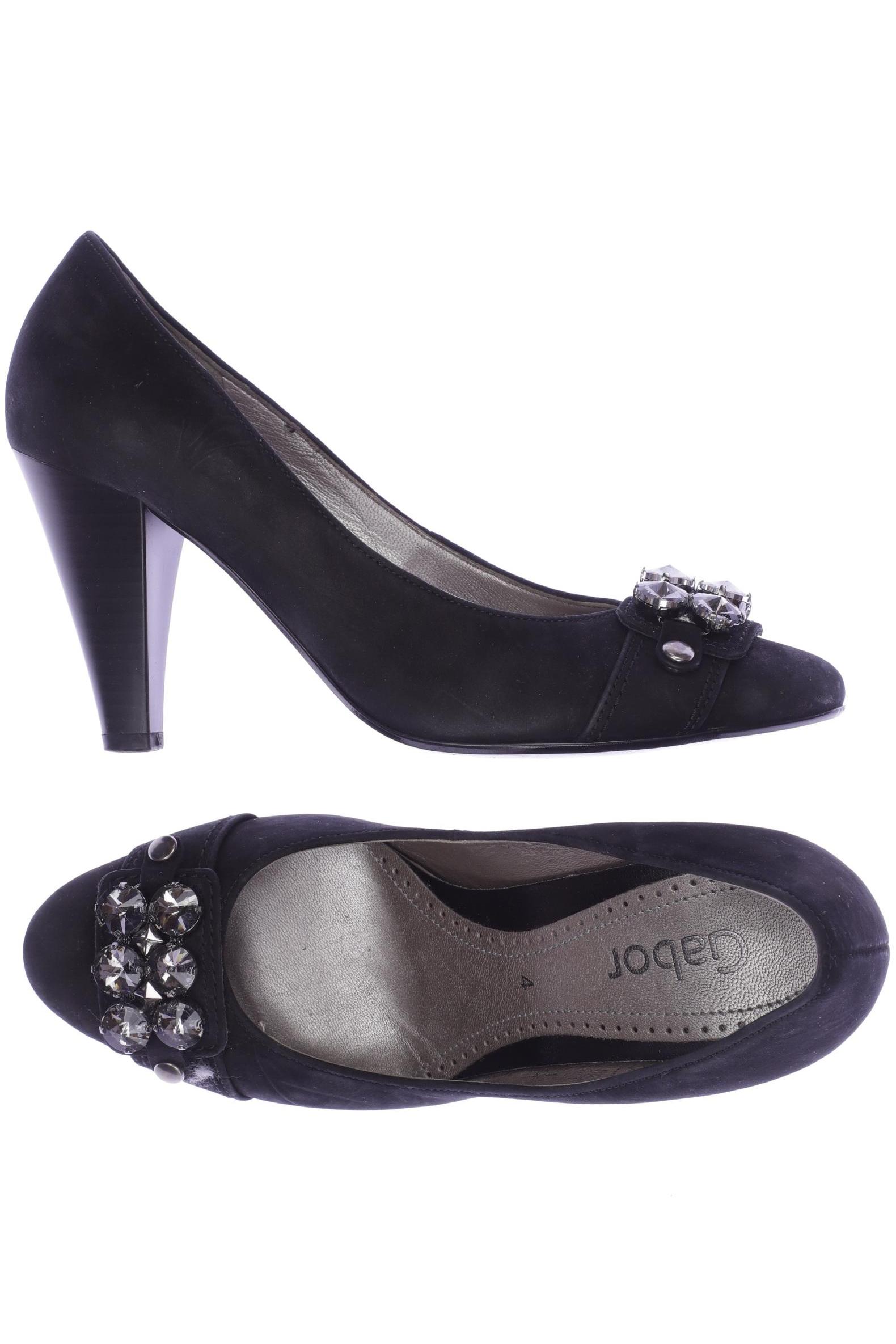 

Gabor Damen Pumps, schwarz, Gr. 4