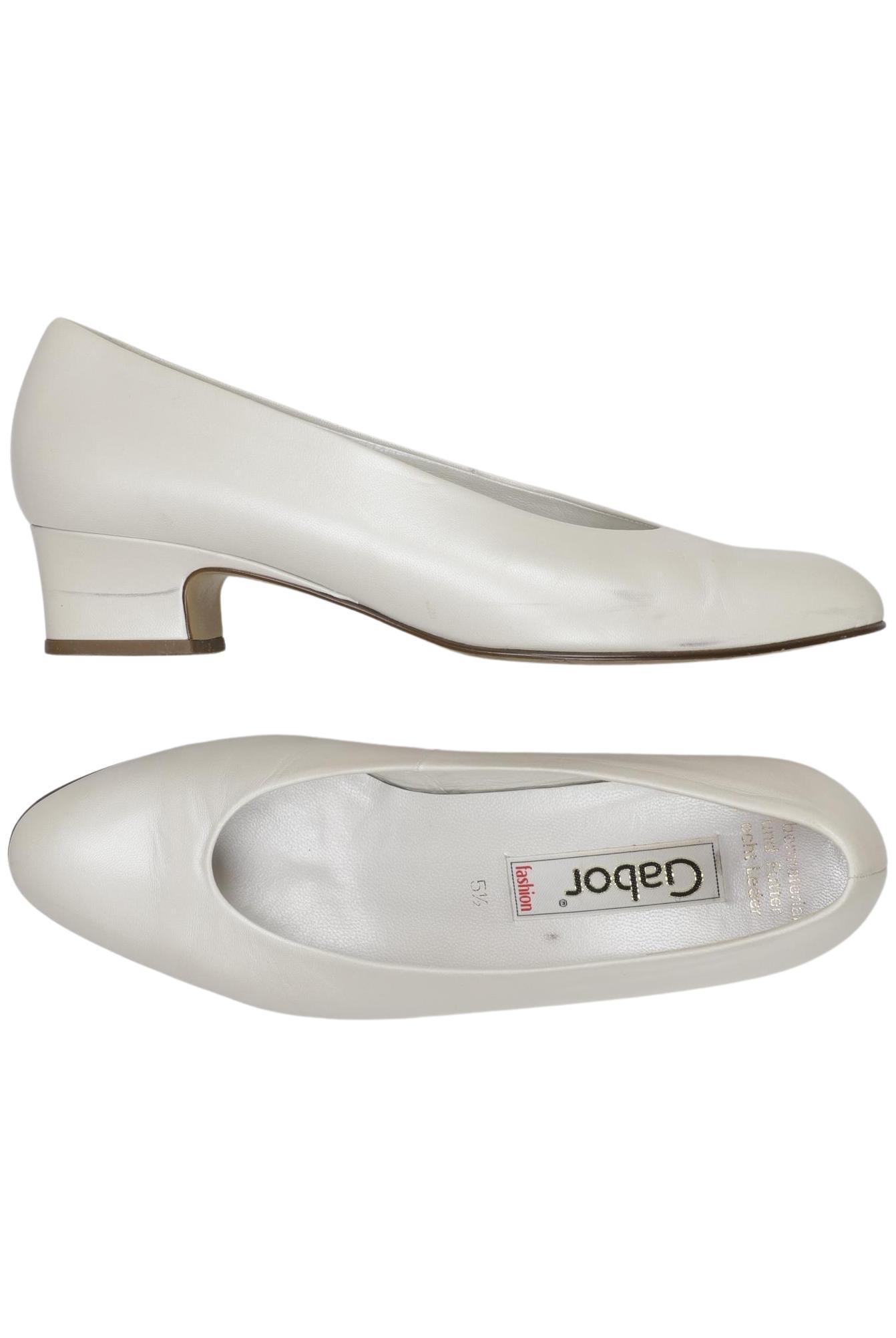 

Gabor Damen Pumps, weiß, Gr. 5.5