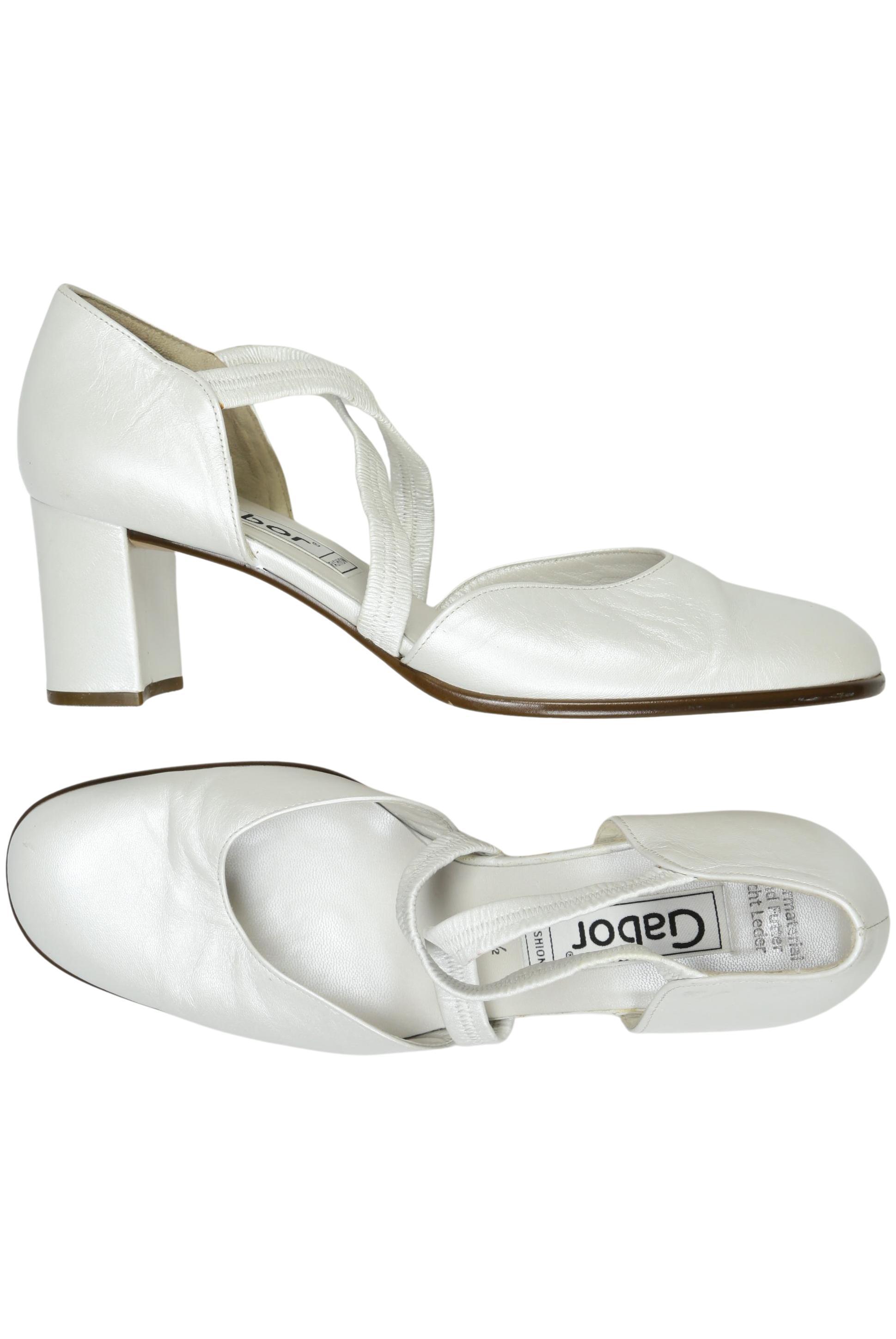 

Gabor Damen Pumps, weiß, Gr. 6.5