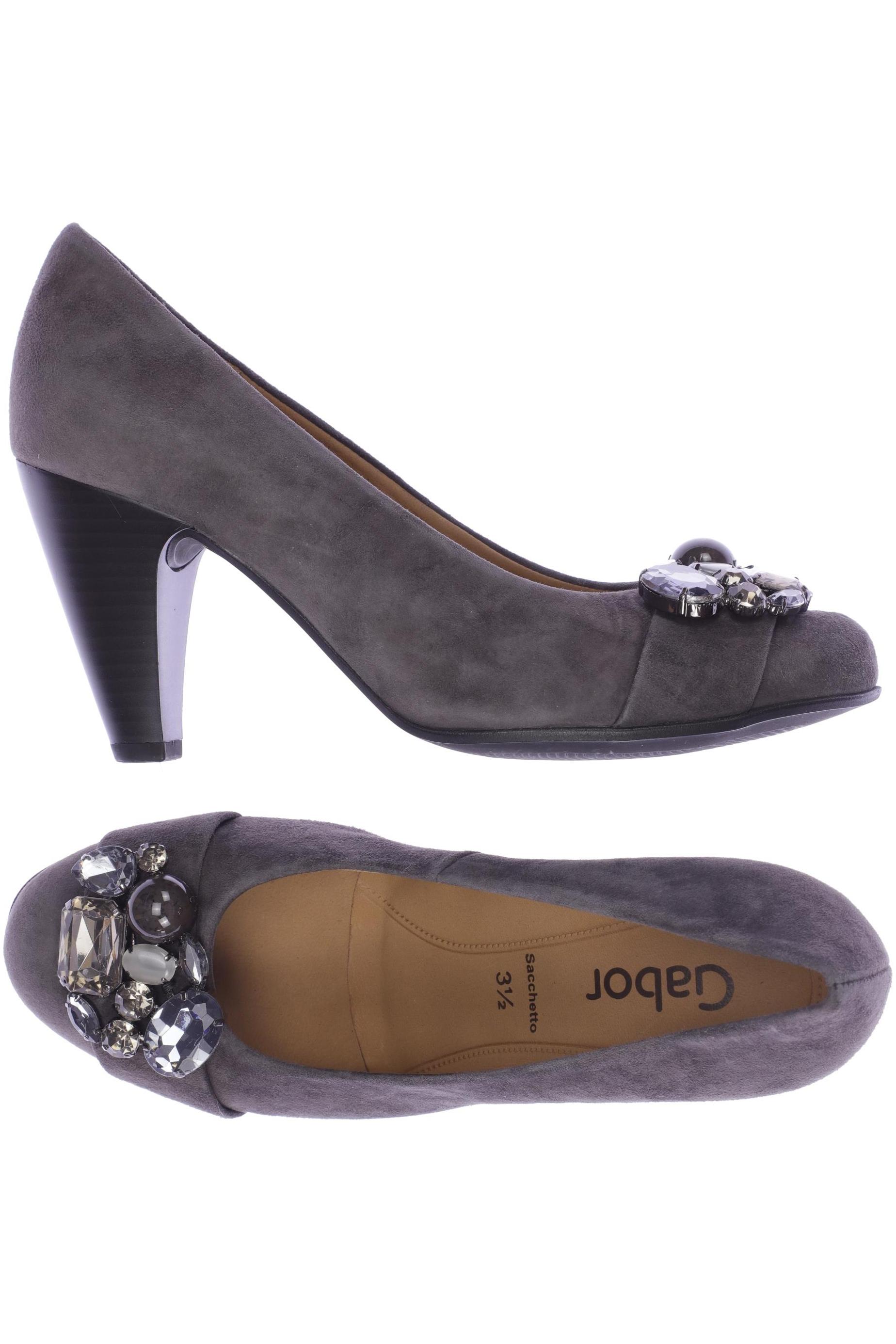

Gabor Damen Pumps, grau, Gr. 3.5