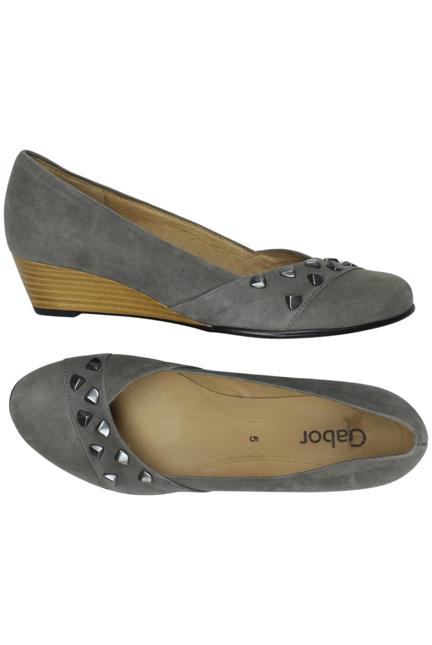 

Gabor Damen Pumps, grau, Gr. 5
