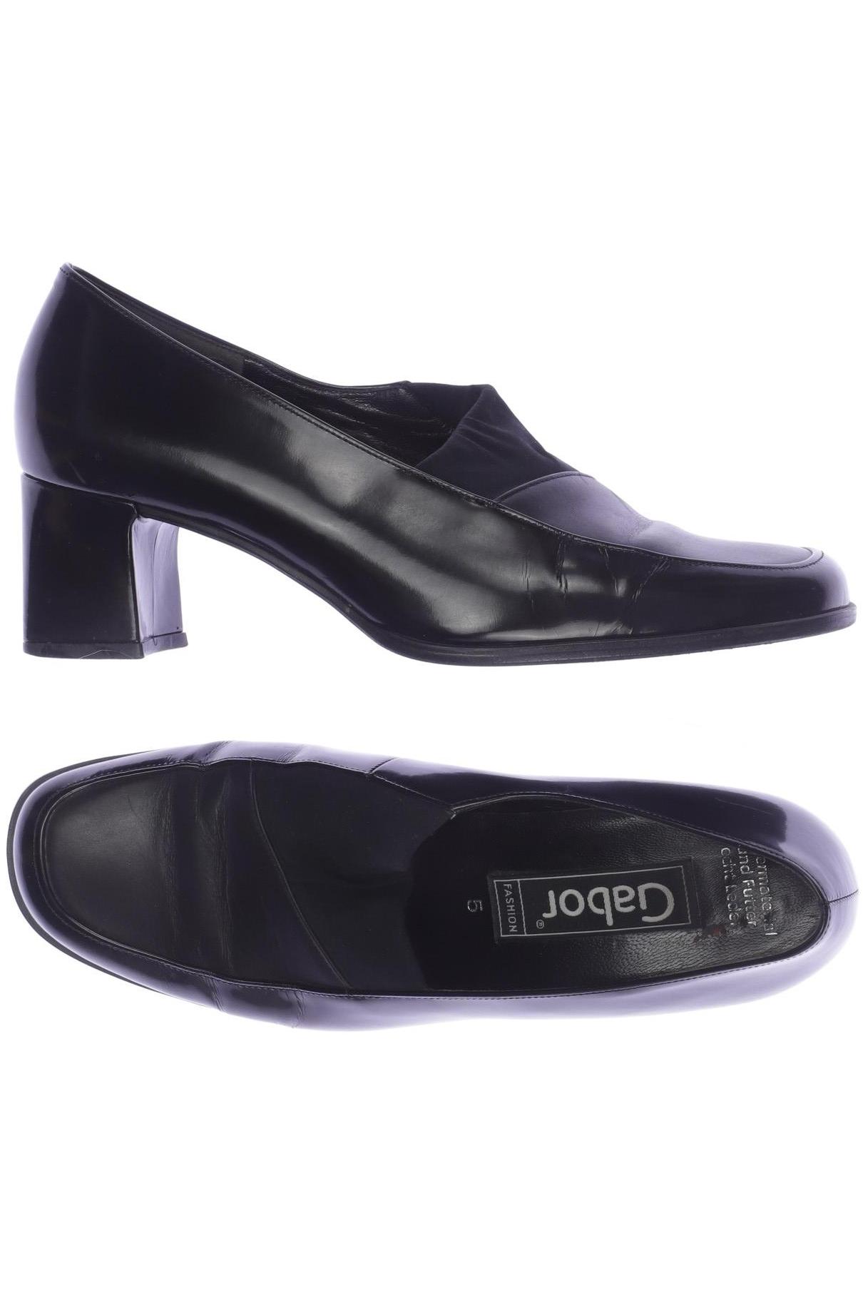 

Gabor Damen Pumps, schwarz, Gr. 5