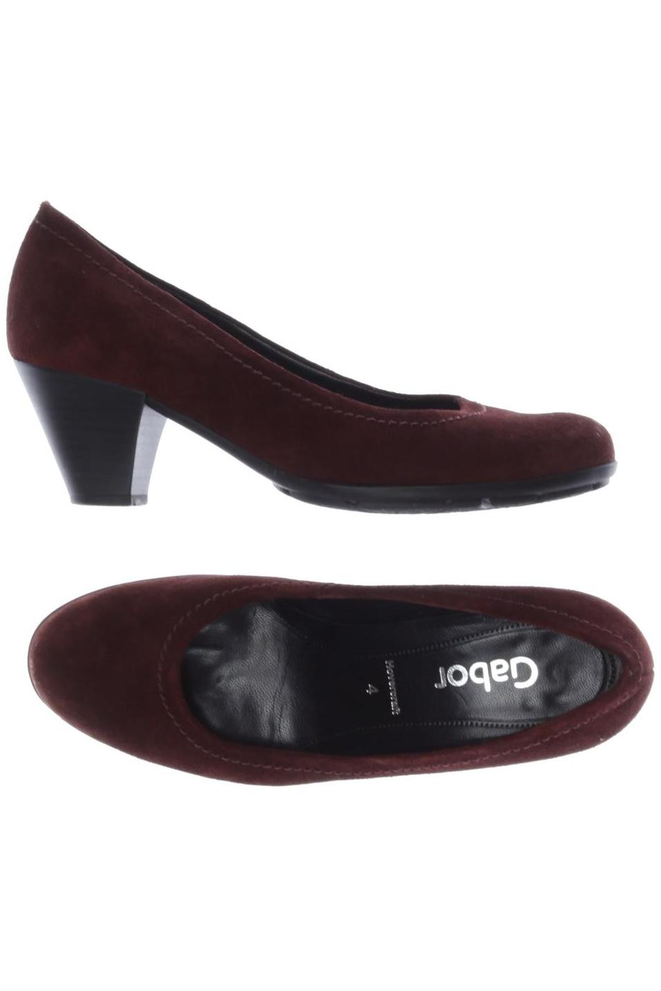 

Gabor Damen Pumps, bordeaux, Gr. 4