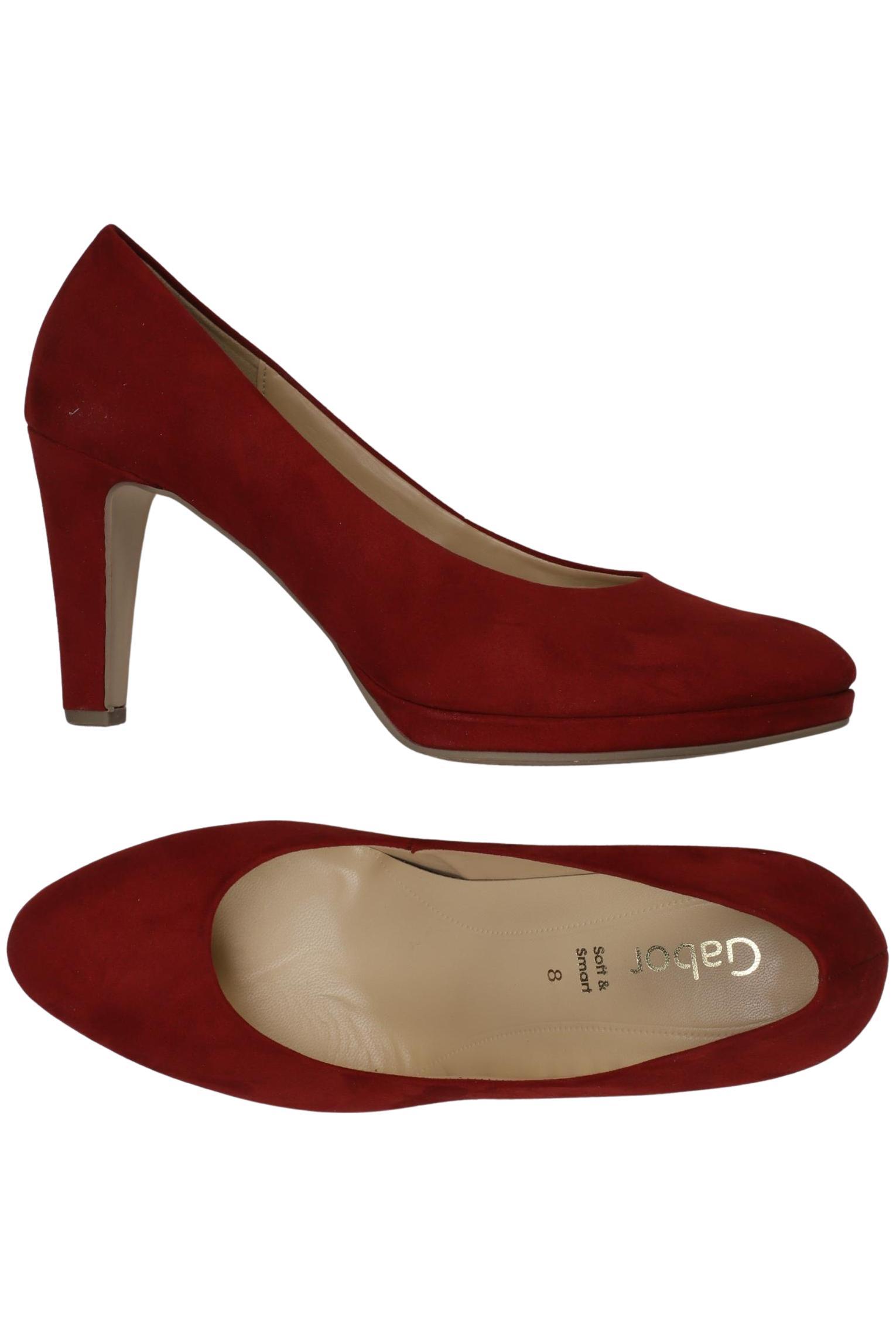 

Gabor Damen Pumps, rot, Gr. 8