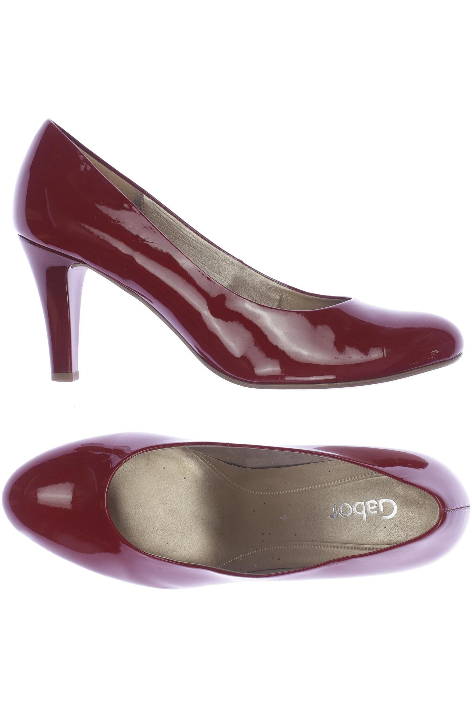 

Gabor Damen Pumps, rot, Gr. 7
