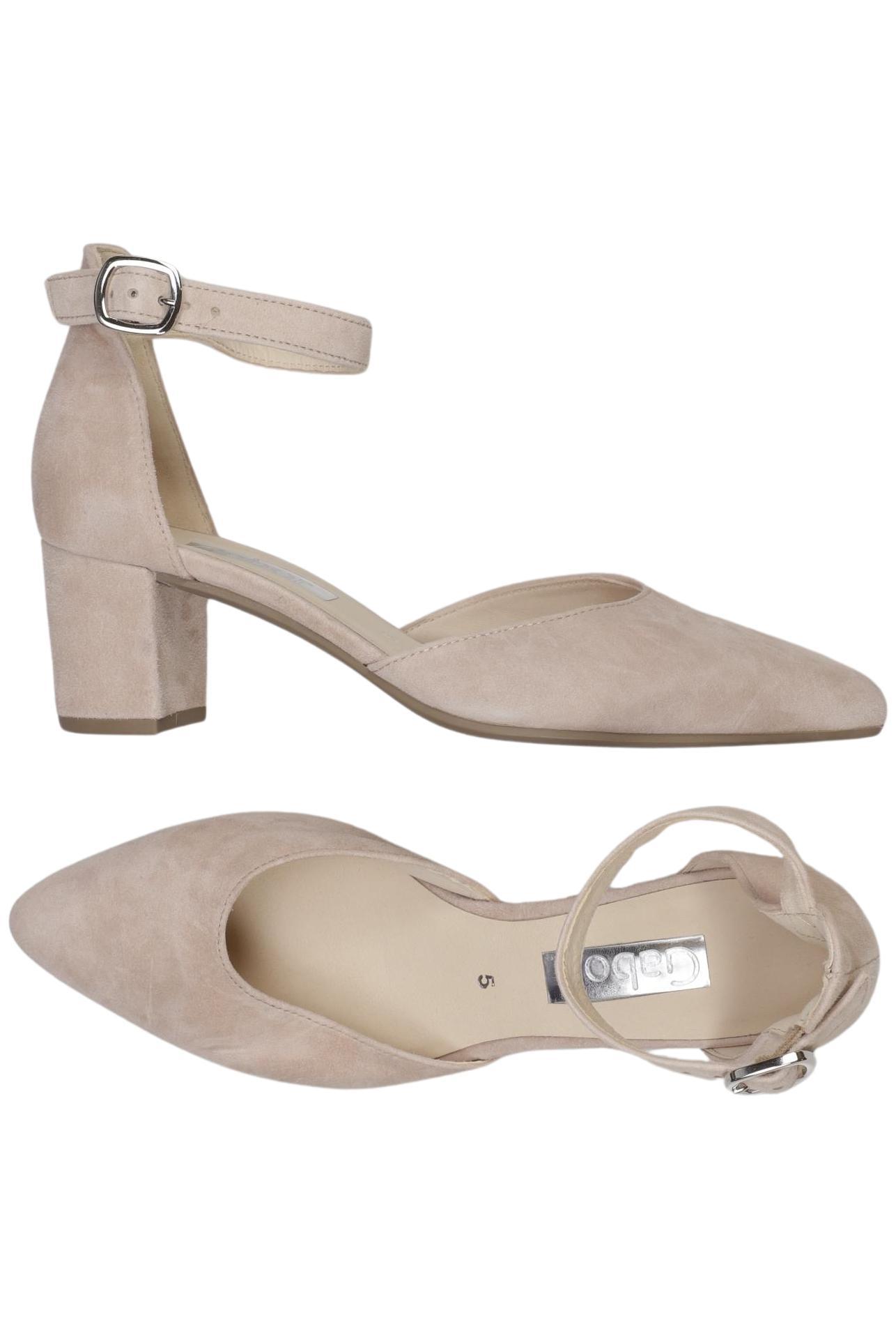 

Gabor Damen Pumps, beige, Gr. 5