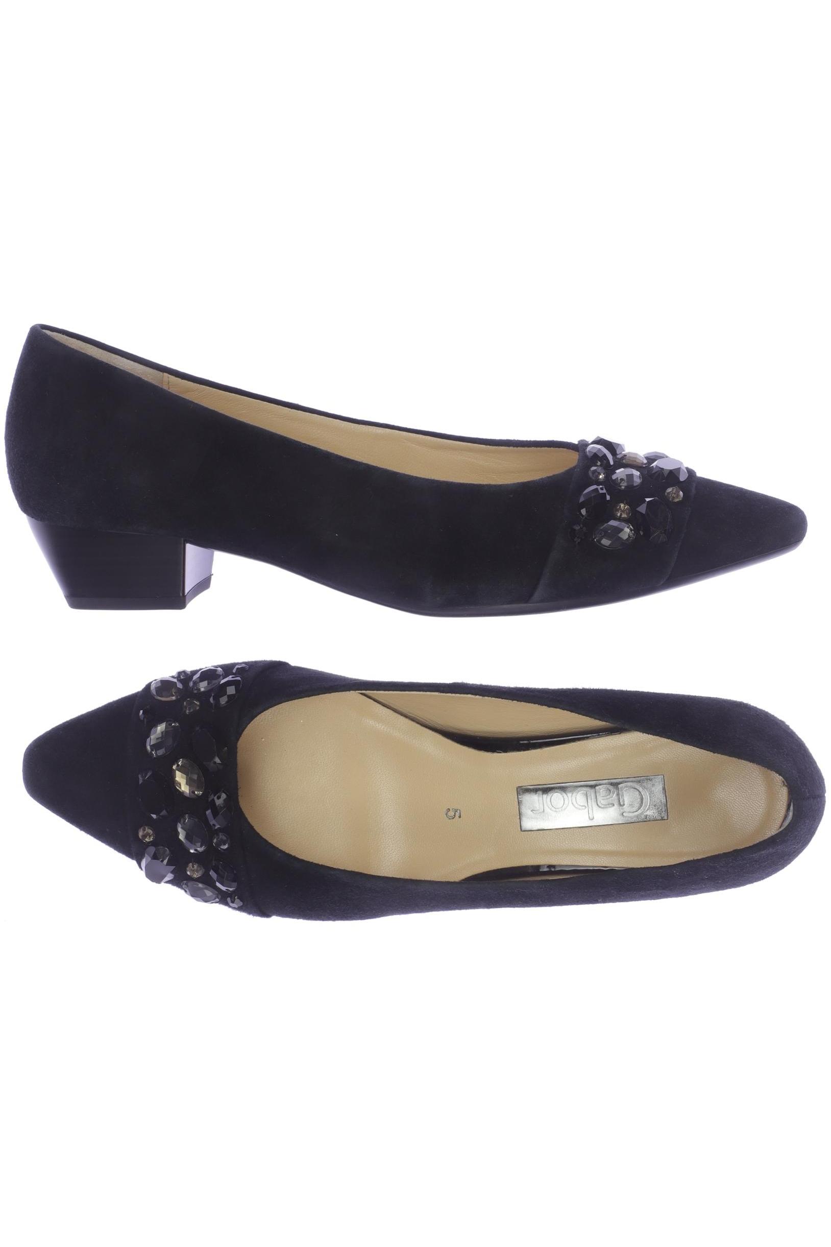 

Gabor Damen Pumps, schwarz, Gr. 5