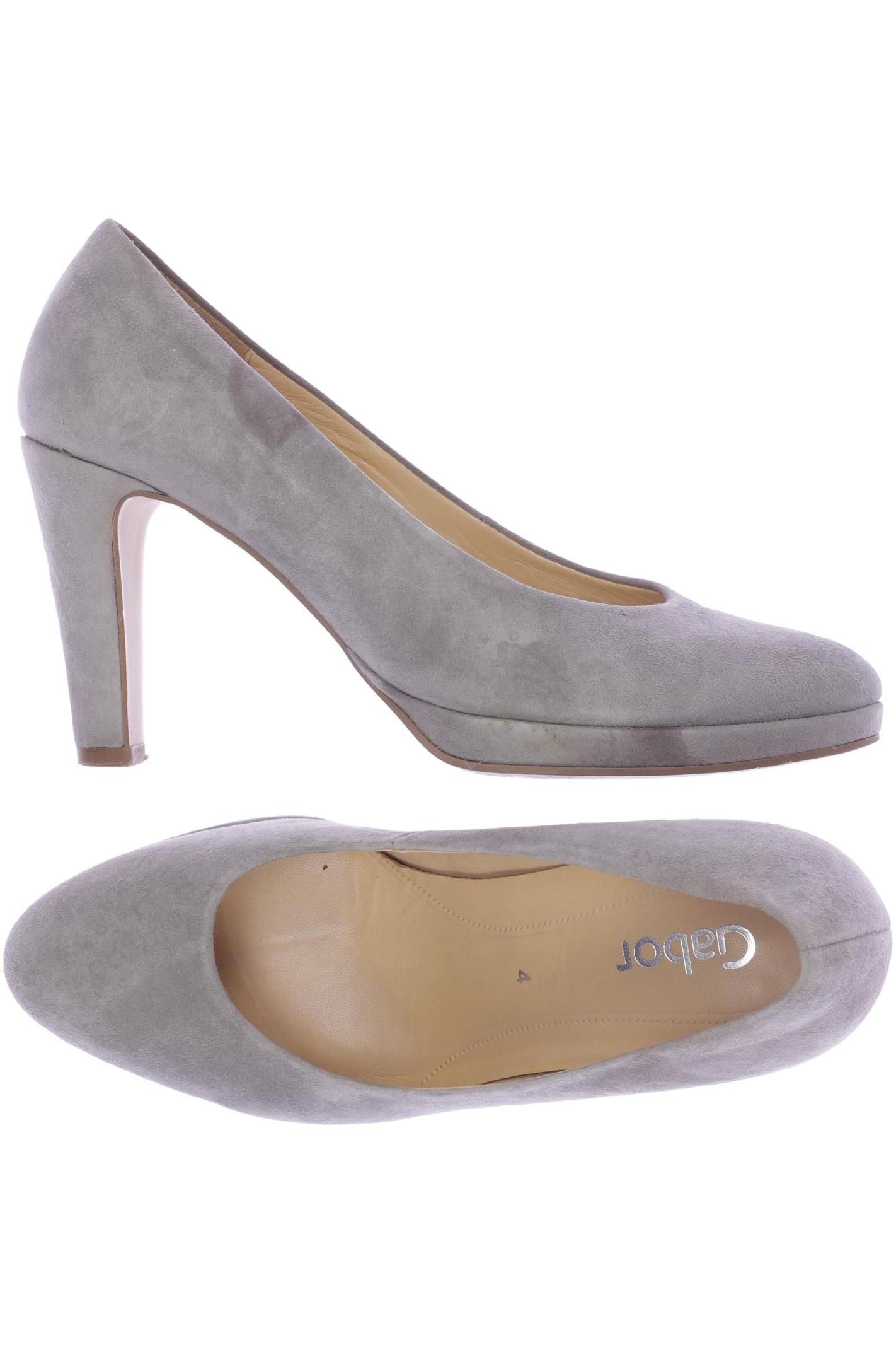 

Gabor Damen Pumps, grau, Gr. 4