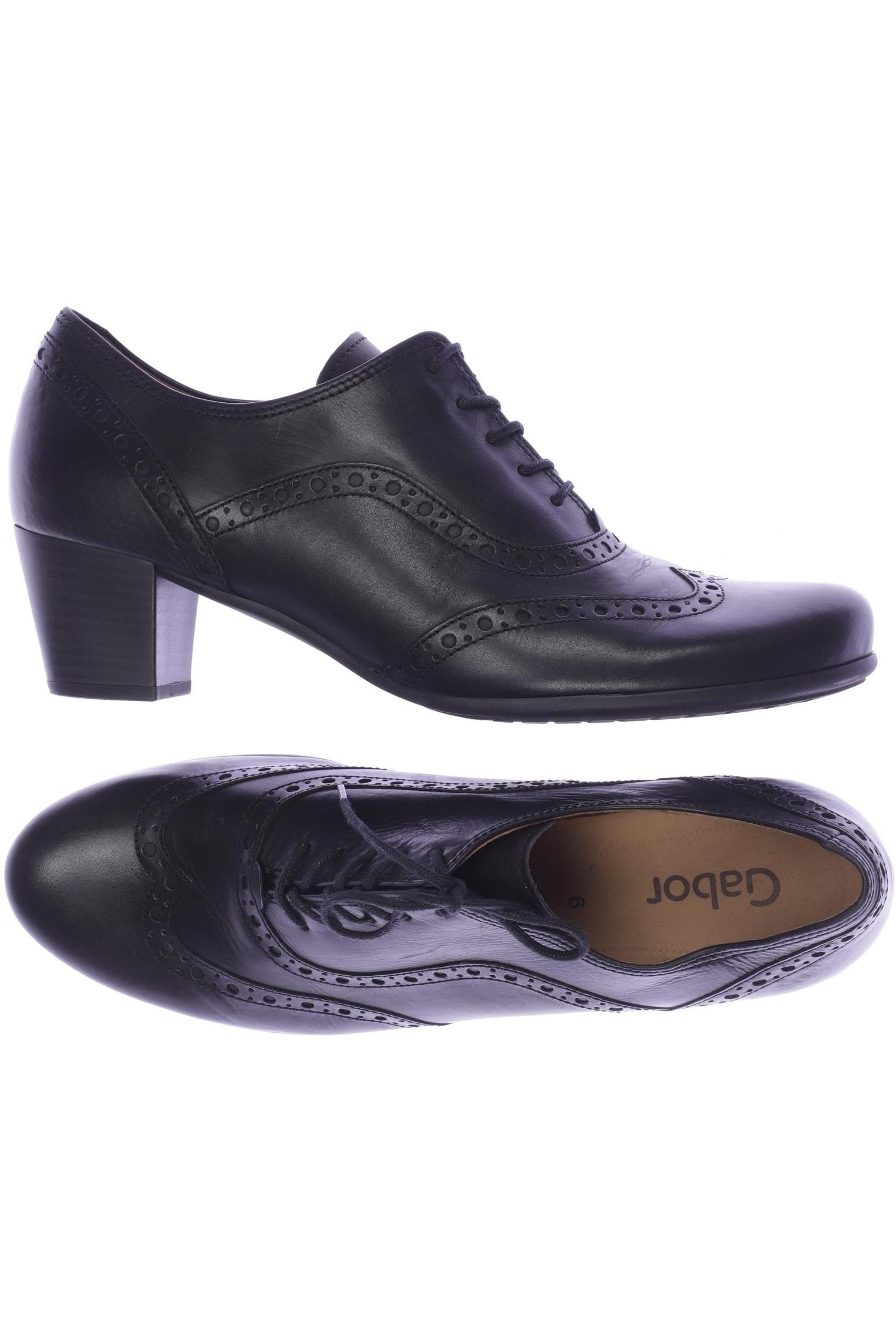

Gabor Damen Pumps, schwarz, Gr. 6