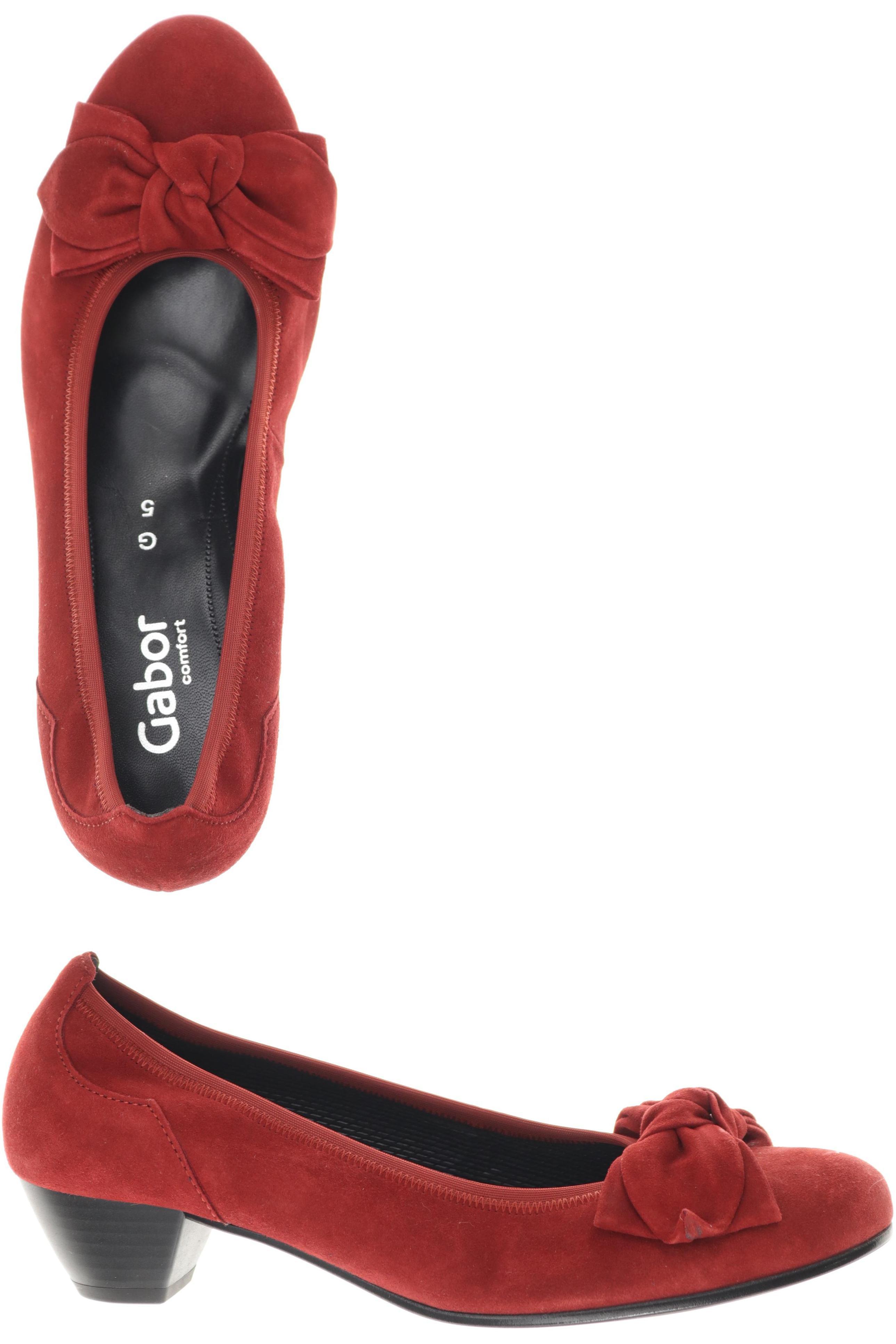 

Gabor Damen Pumps, rot, Gr. 5