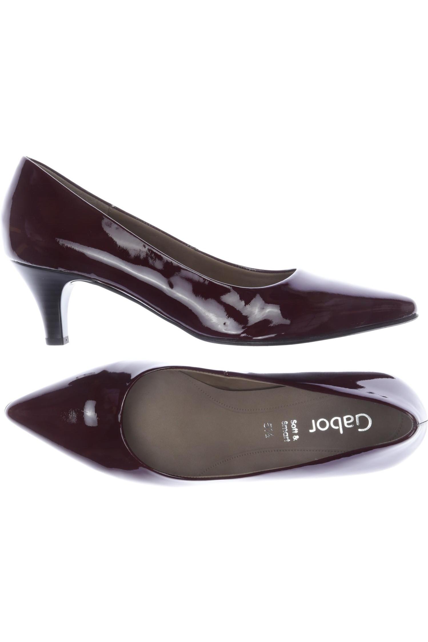 

Gabor Damen Pumps, bordeaux, Gr. 5.5