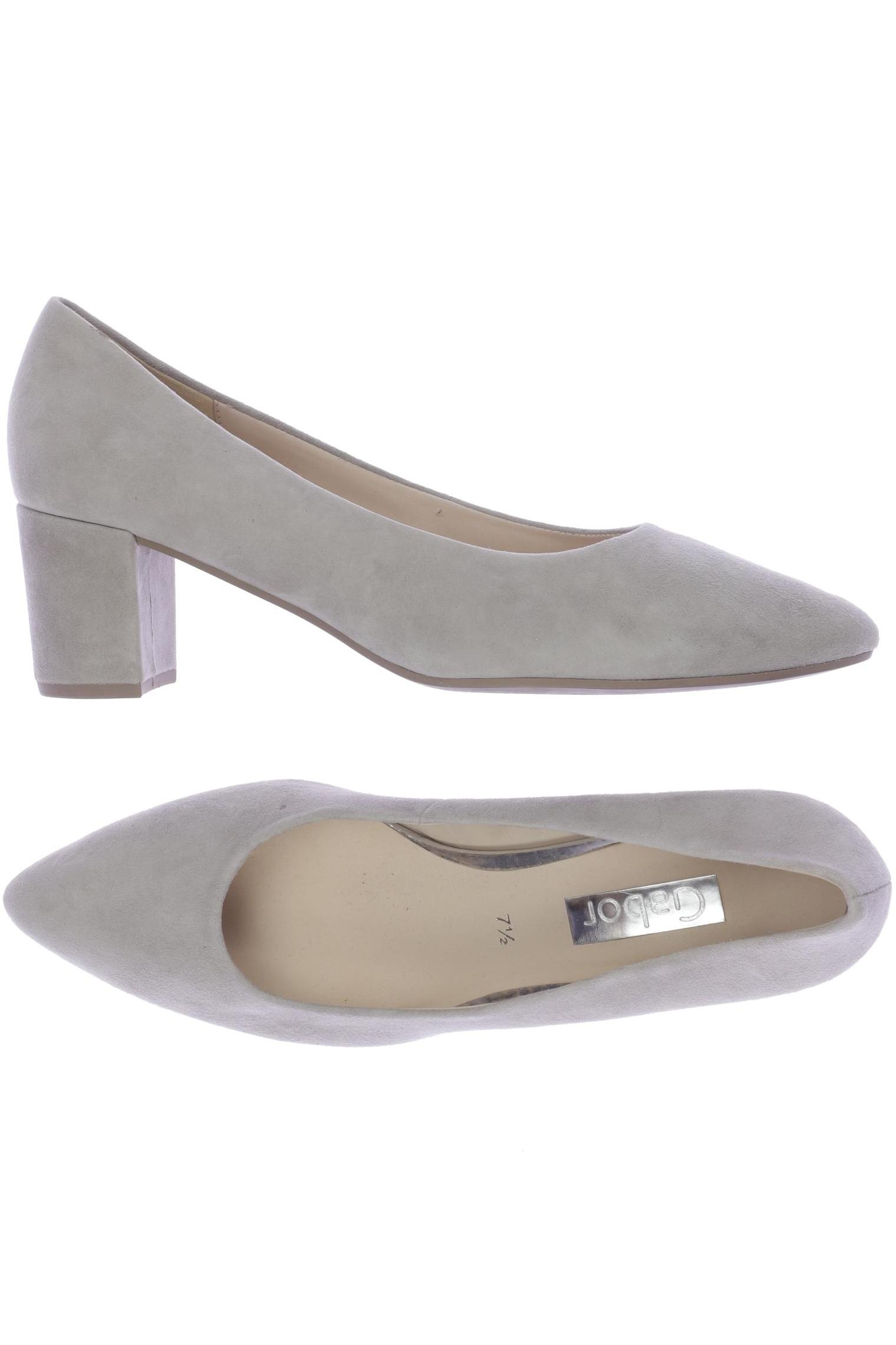 

Gabor Damen Pumps, beige, Gr. 7.5