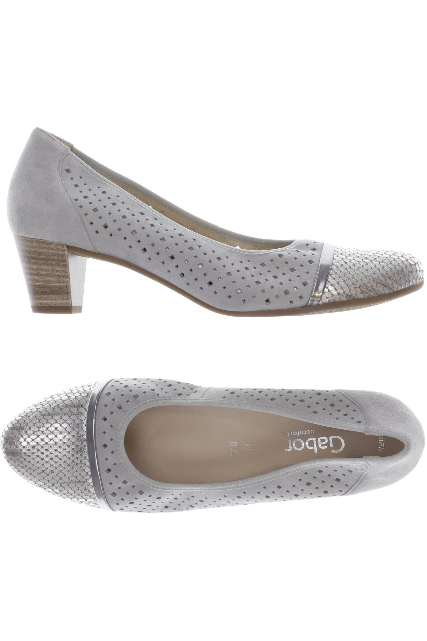 

Gabor Damen Pumps, grau, Gr. 8.5