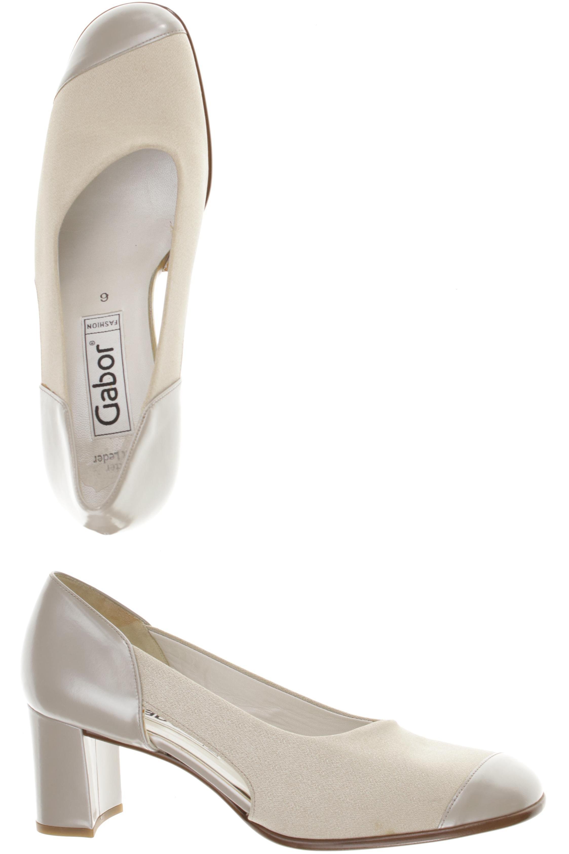 

Gabor Damen Pumps, beige, Gr. 6