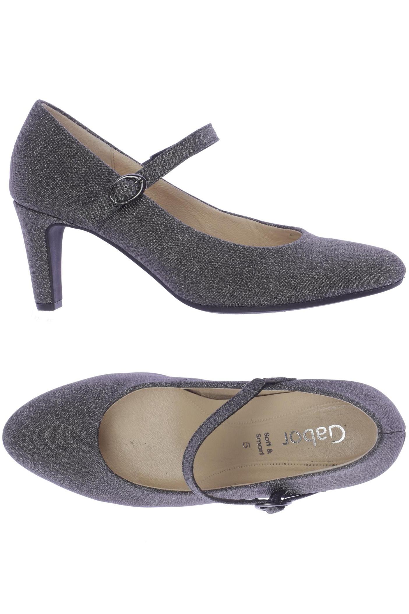 

Gabor Damen Pumps, grau, Gr. 5