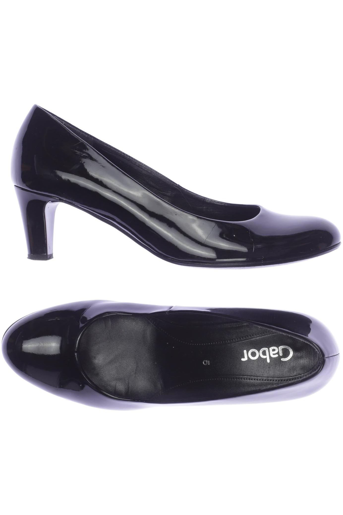 

Gabor Damen Pumps, schwarz, Gr. 5