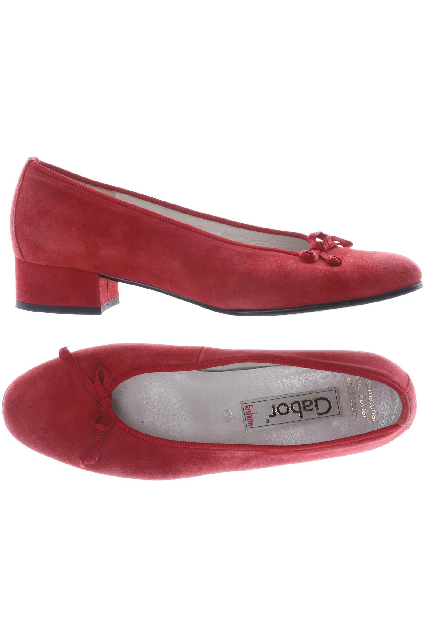 

Gabor Damen Pumps, rot, Gr. 6.5