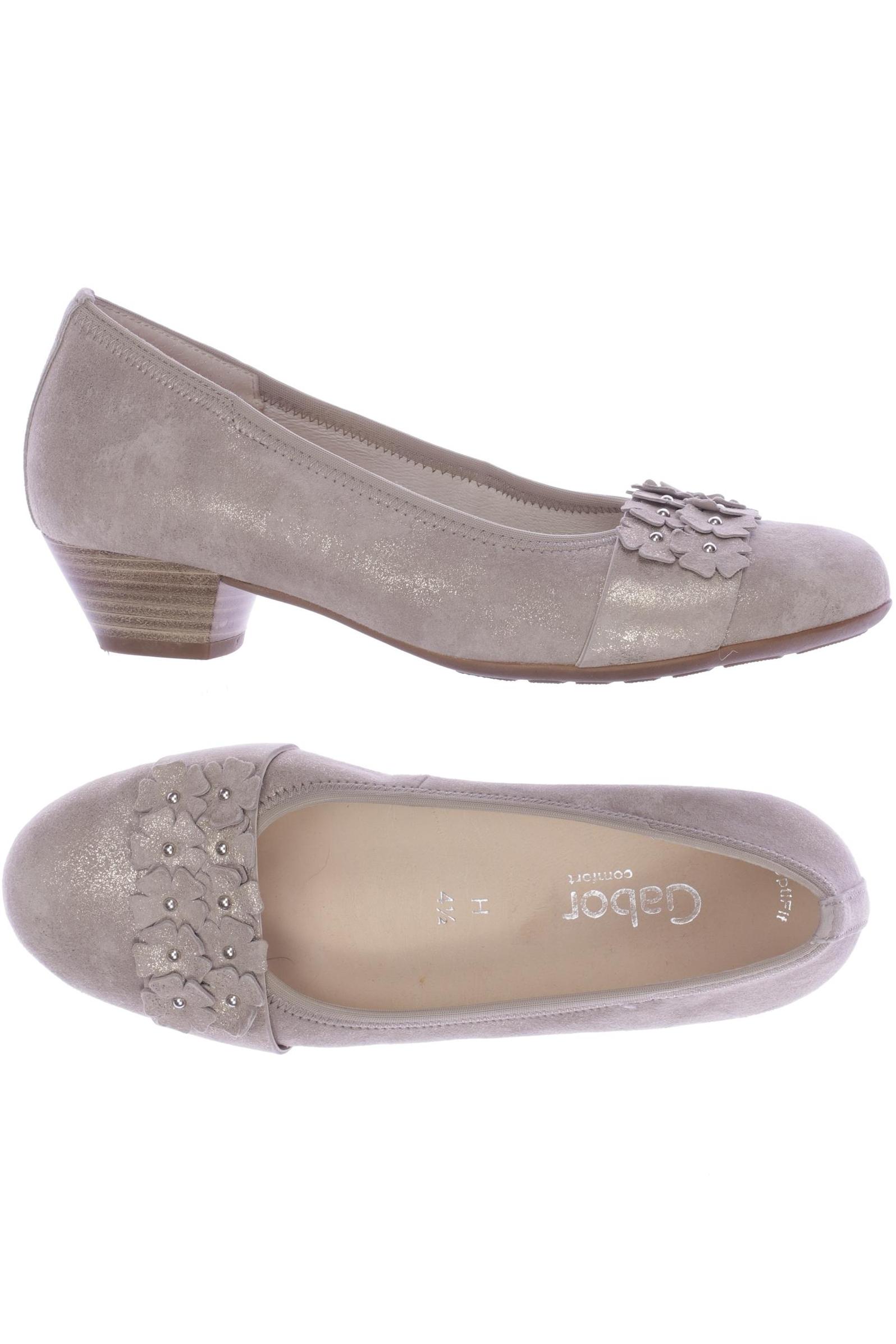 

Gabor Damen Pumps, beige, Gr. 4.5