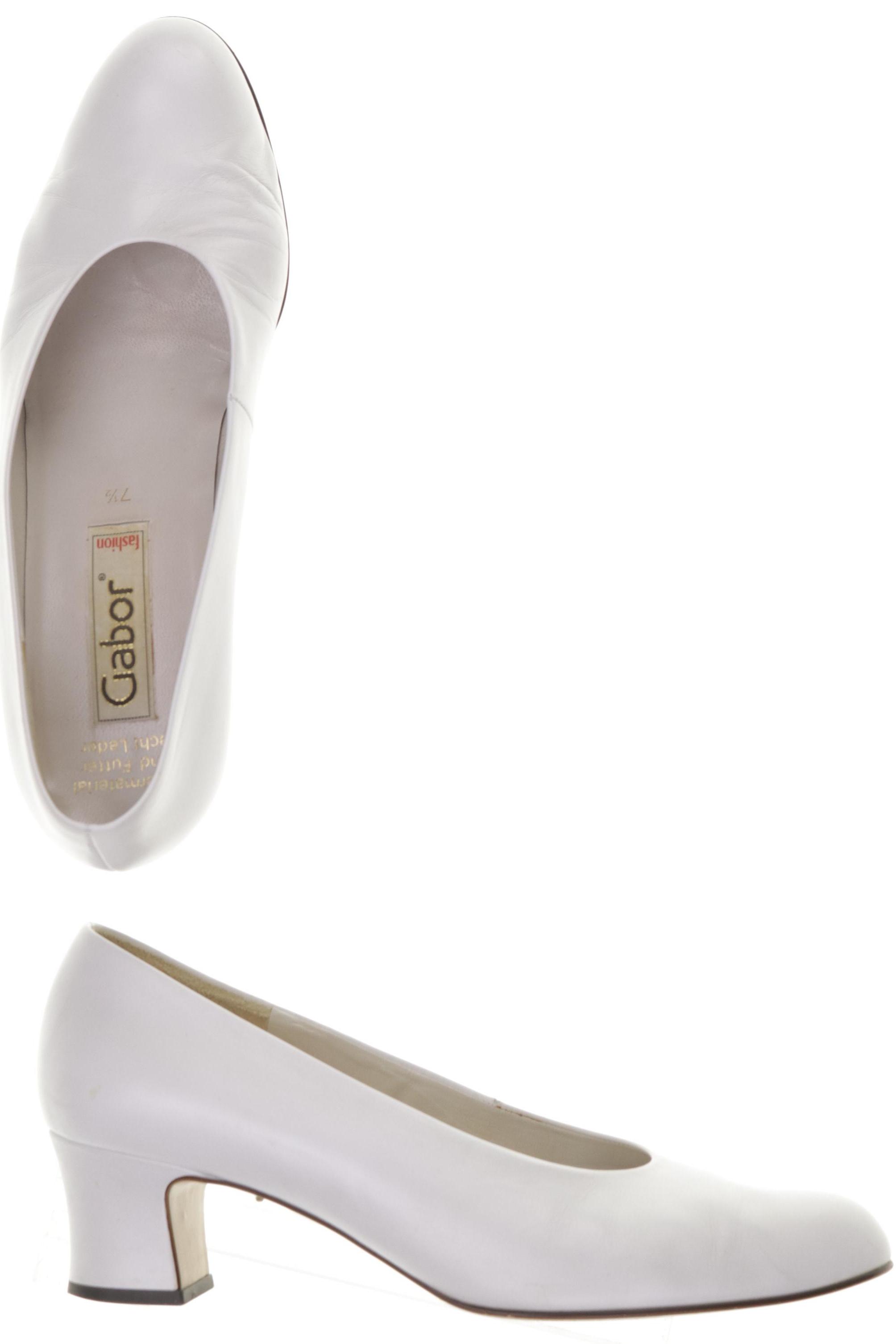 

Gabor Damen Pumps, weiß, Gr. 7.5