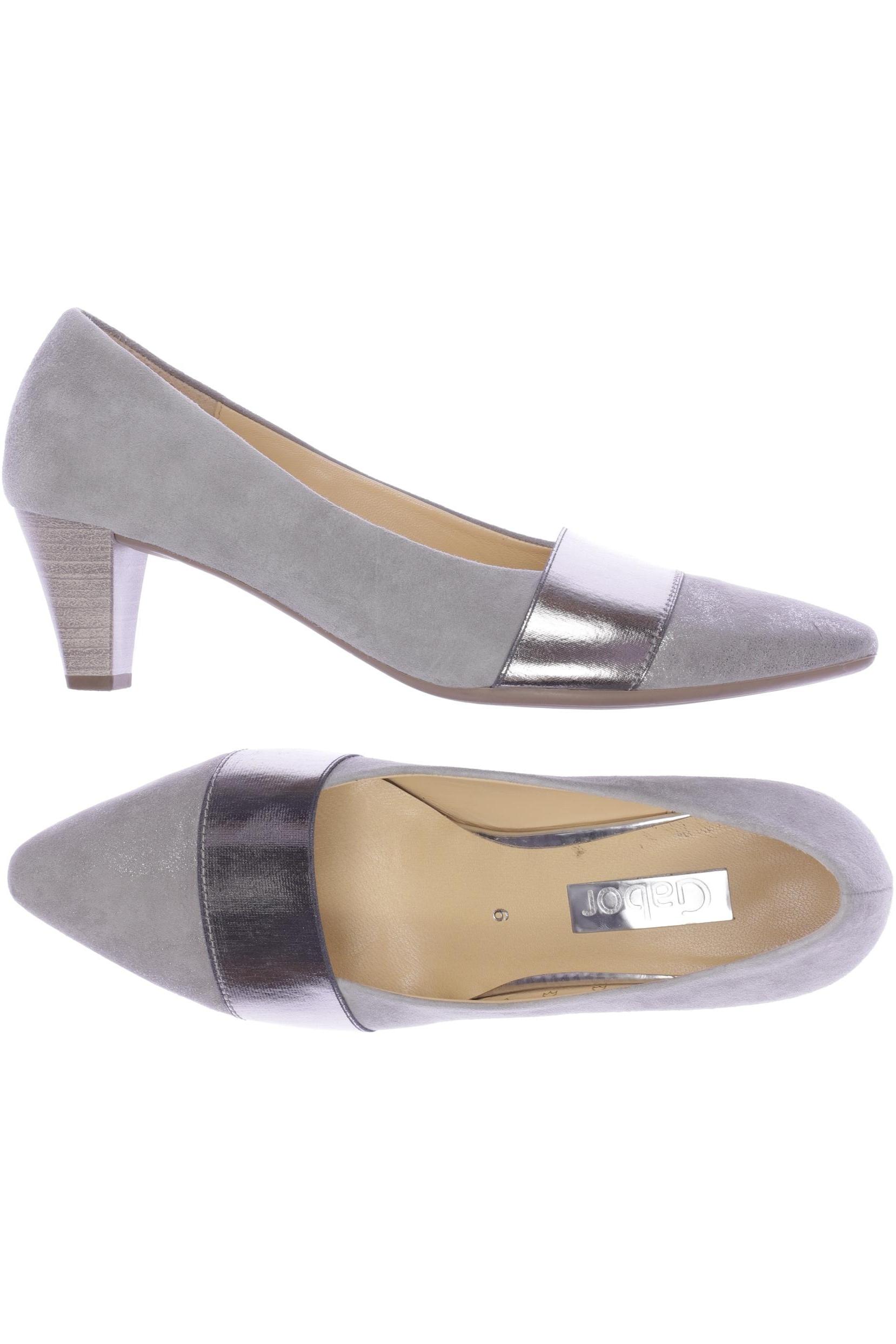 

Gabor Damen Pumps, grau, Gr. 6