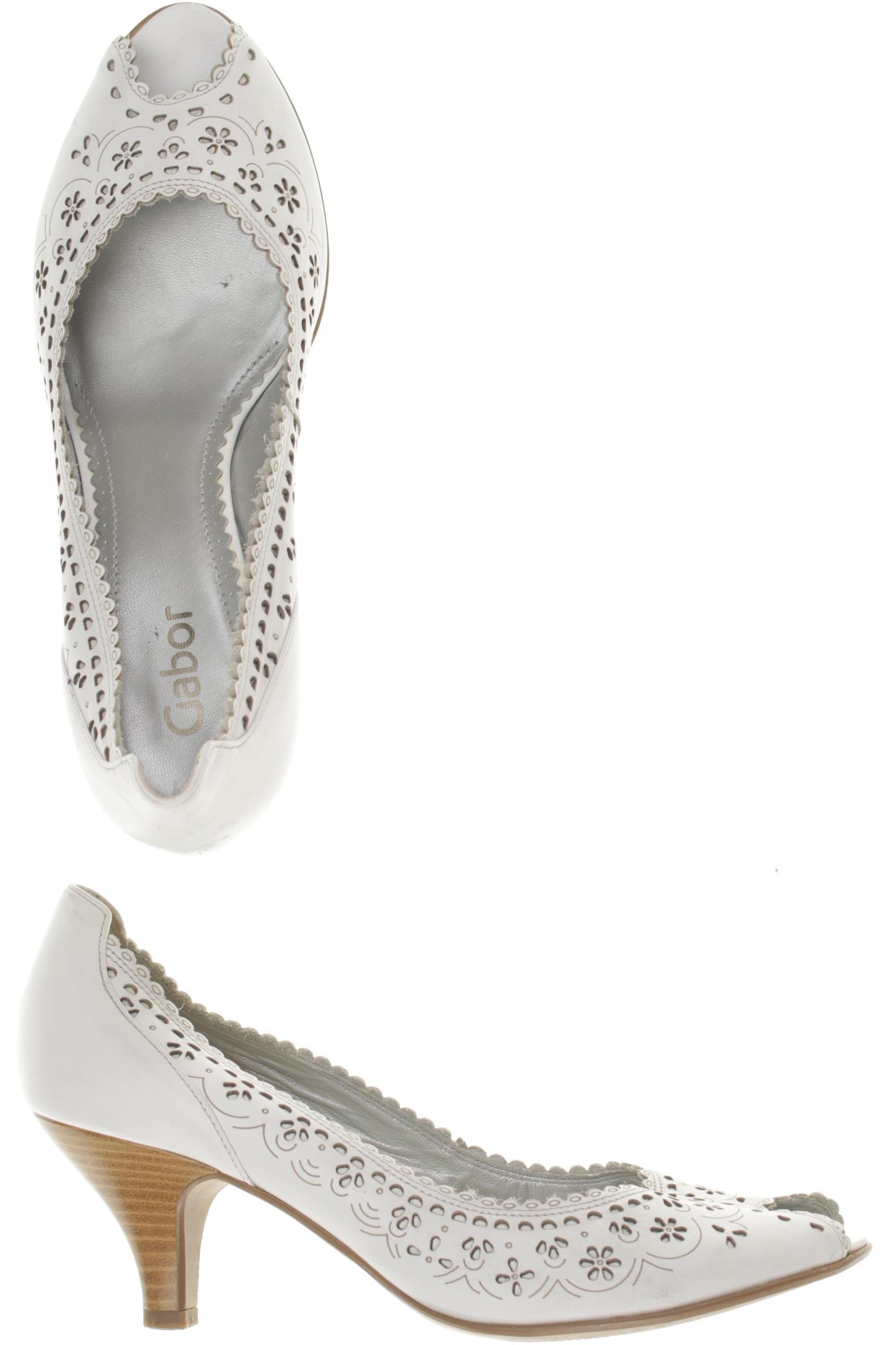 

Gabor Damen Pumps, weiß, Gr. 5