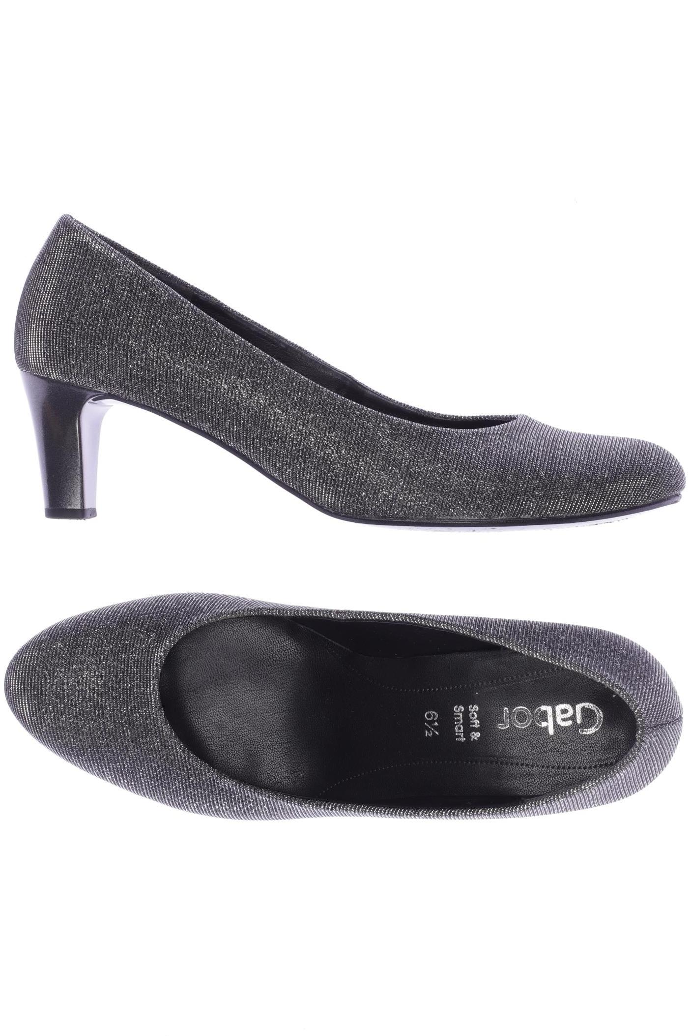 

Gabor Damen Pumps, silber, Gr. 6.5