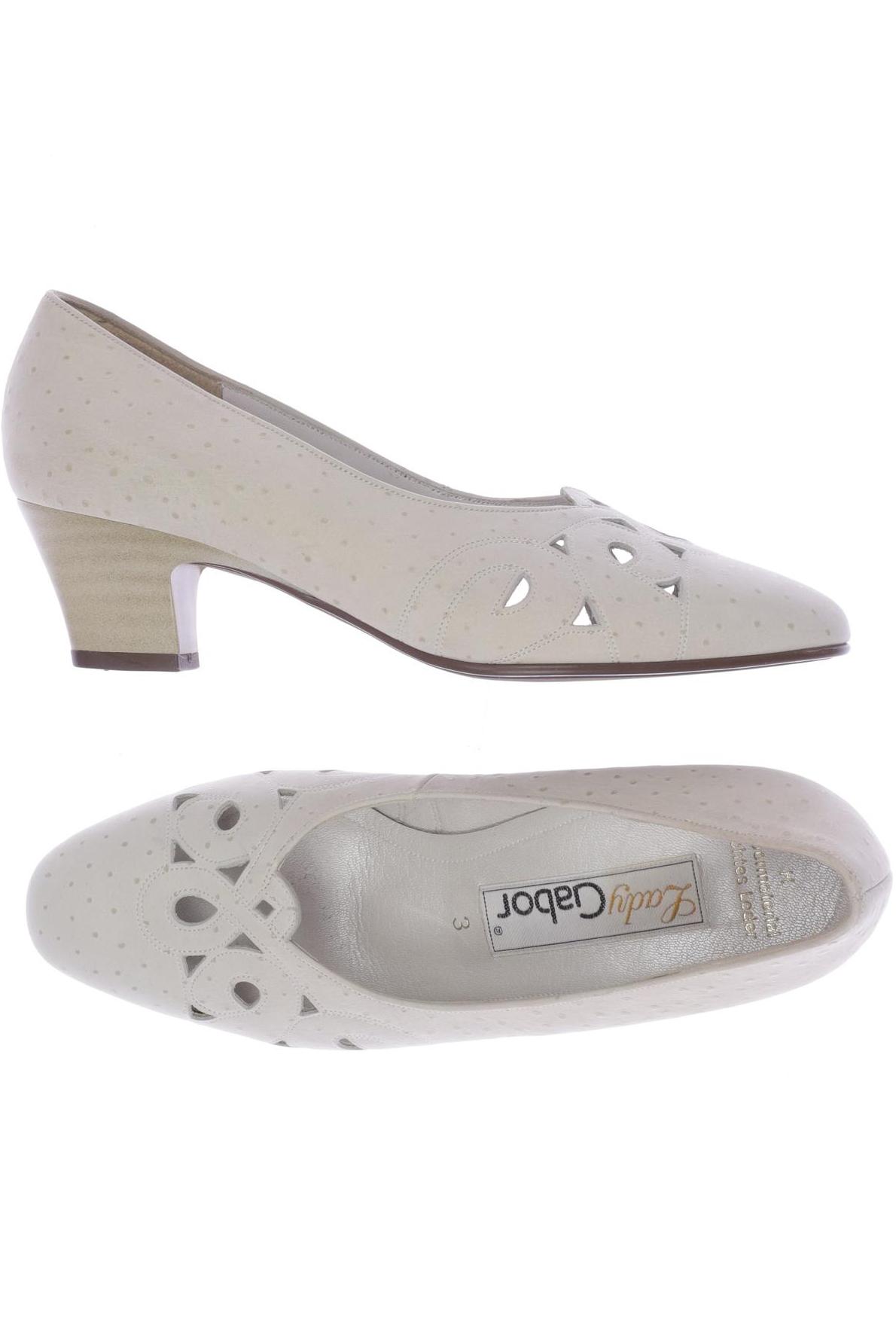 

Gabor Damen Pumps, cremeweiß, Gr. 3