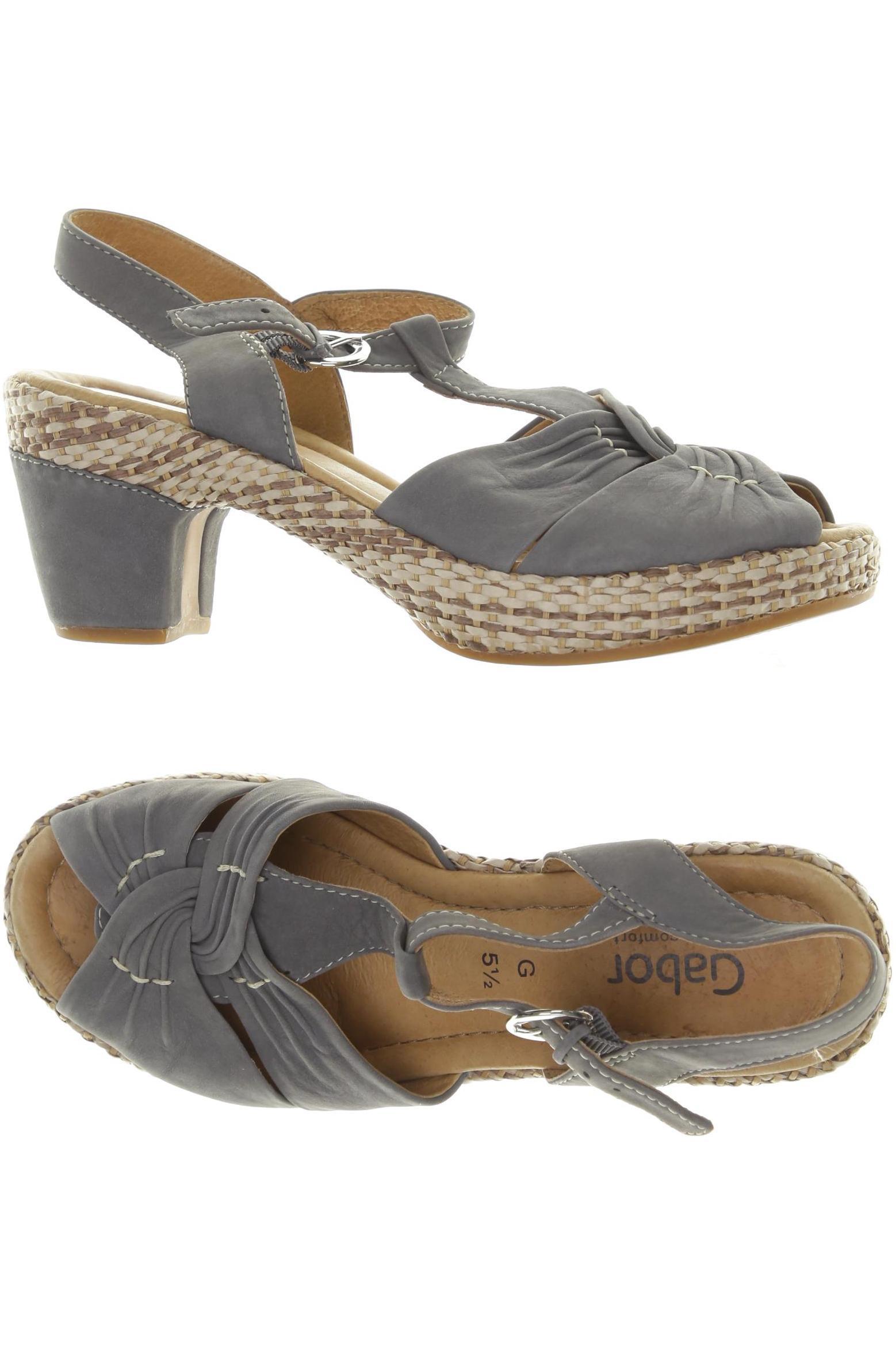

Gabor Damen Sandale, grau, Gr. 5.5